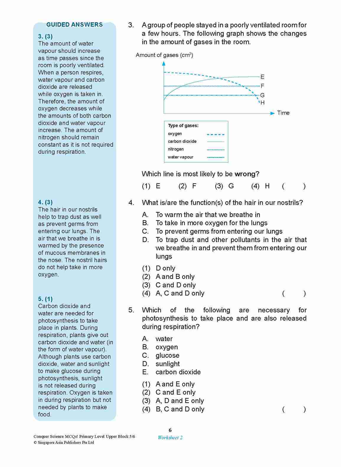 Conquer SCIENCE MCQs! Primary Level Upper Block 5/6
