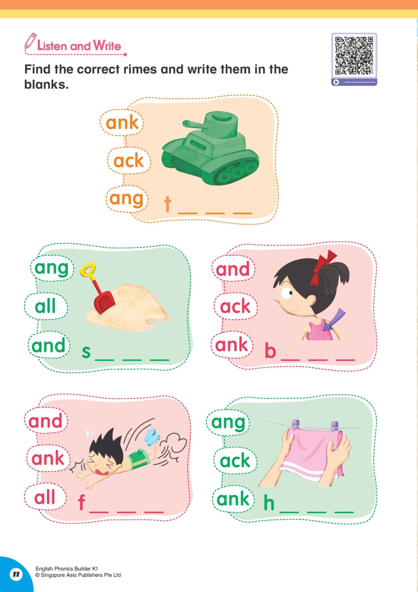 English Phonics Builder K1
