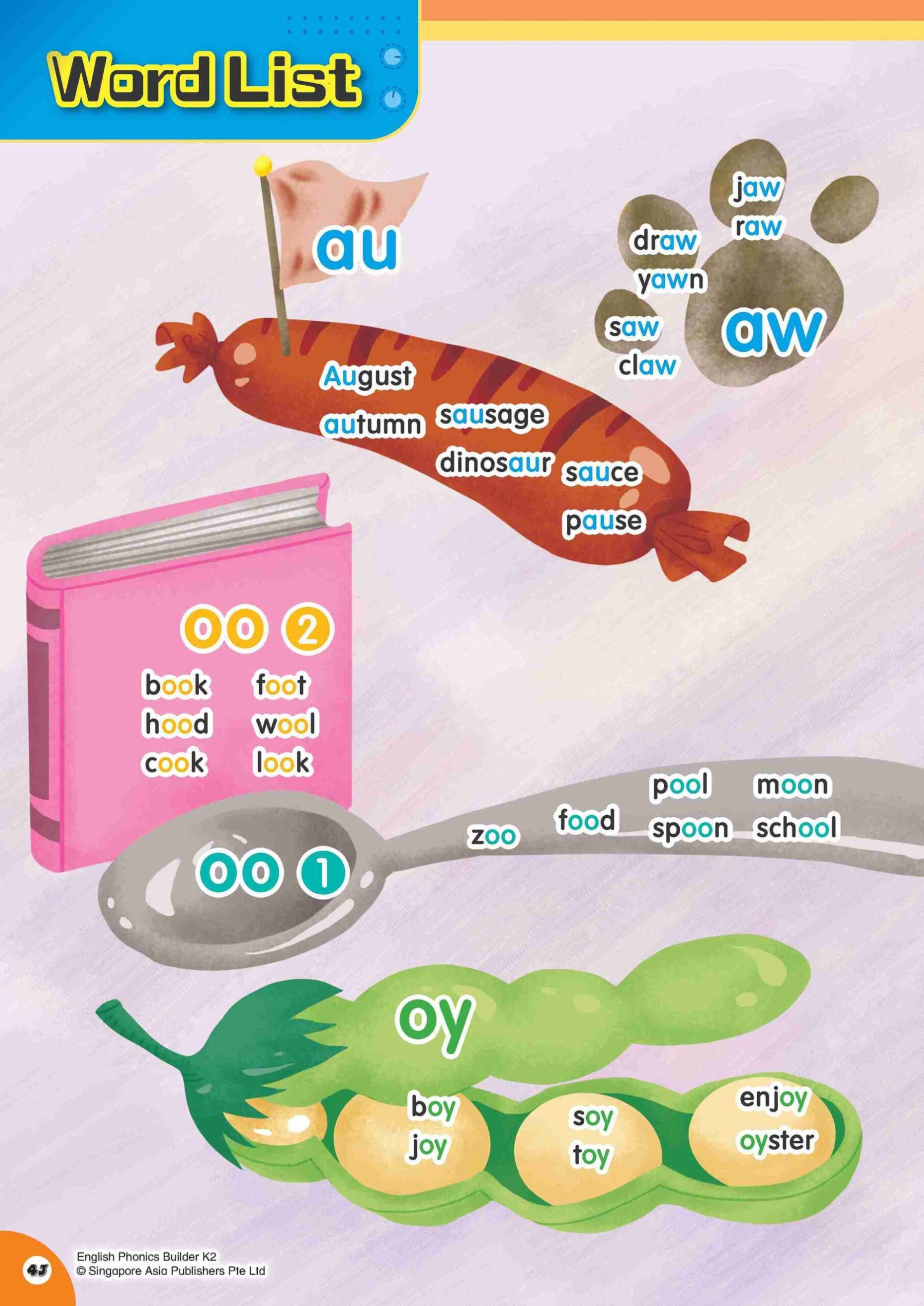 English Phonics Builder K2