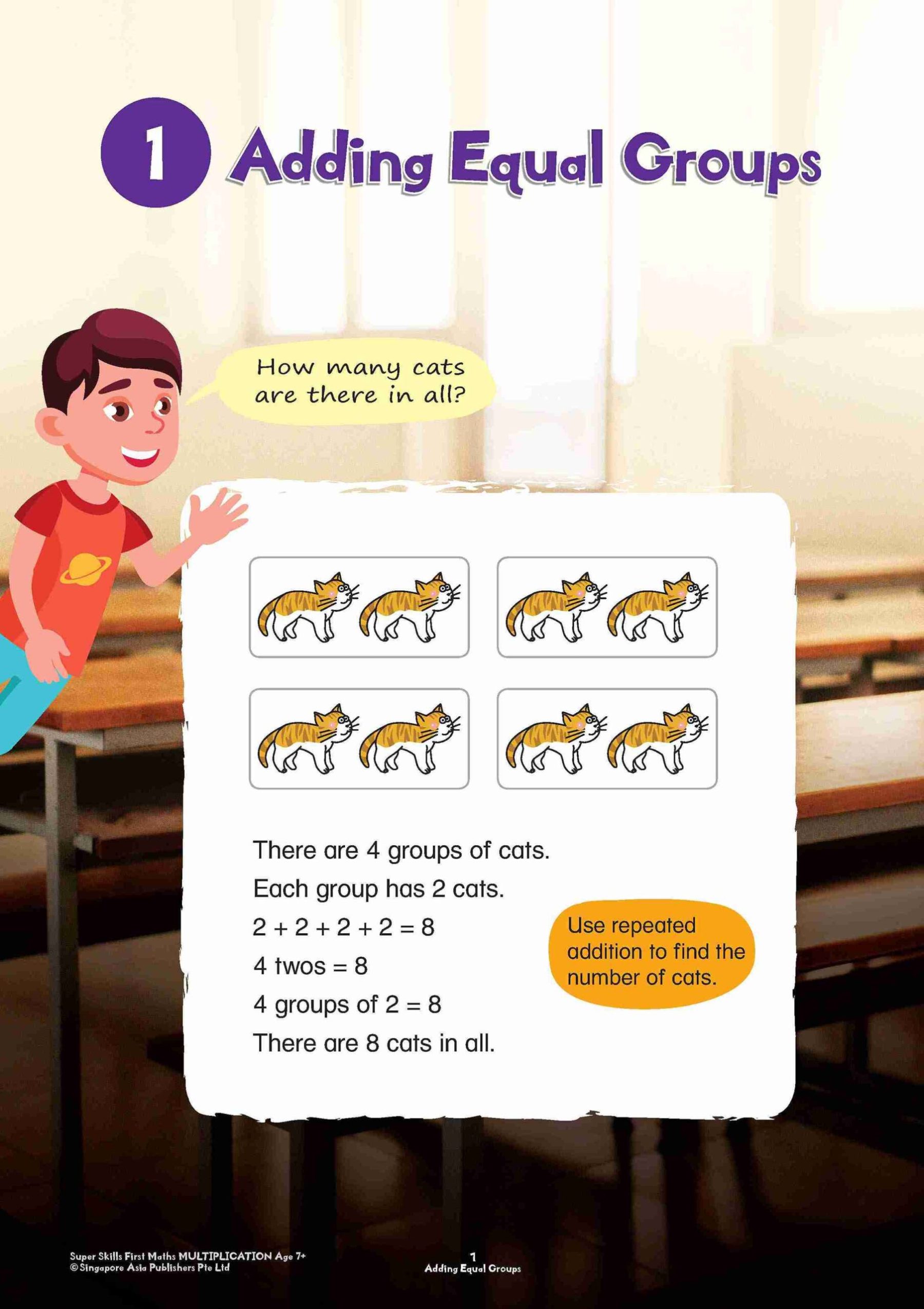 Super Skills First Maths MULTIPLICATION Age 7+ Years