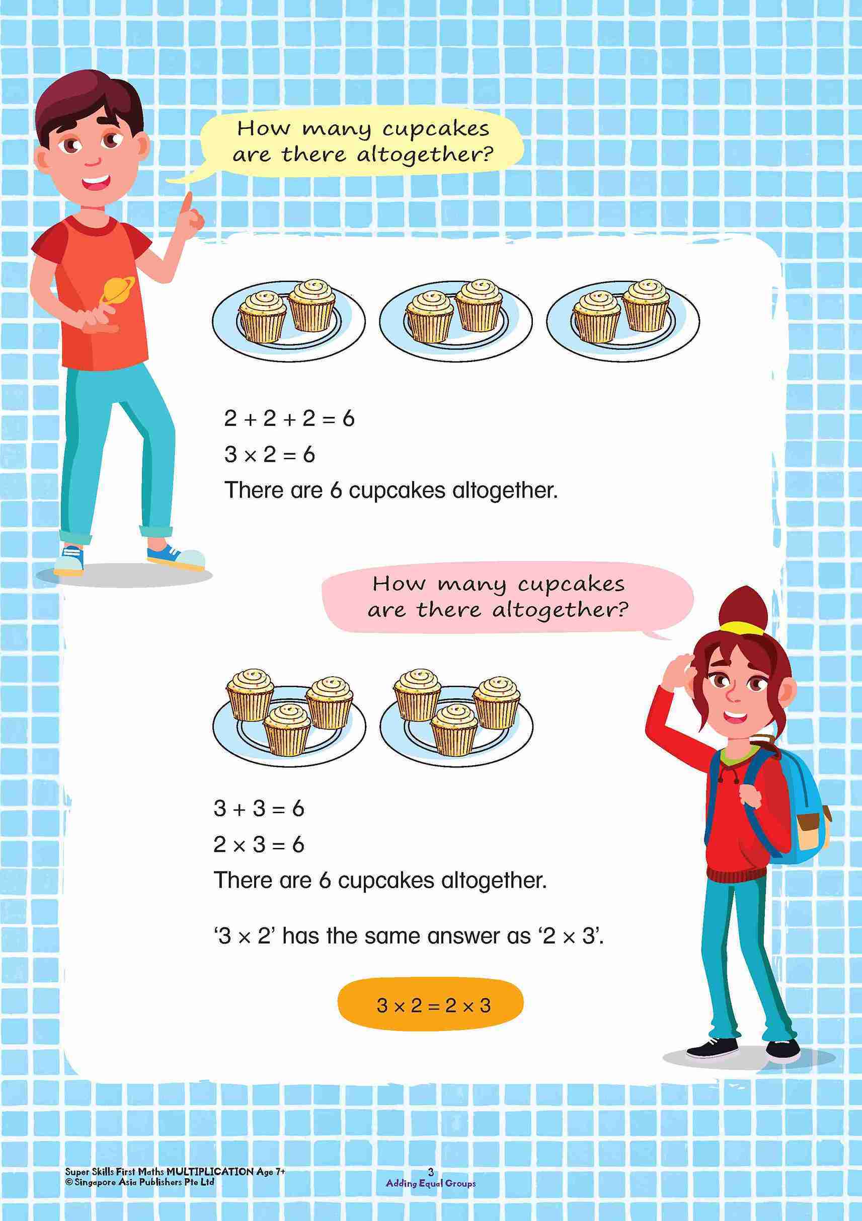 Super Skills First Maths MULTIPLICATION Age 7+ Years