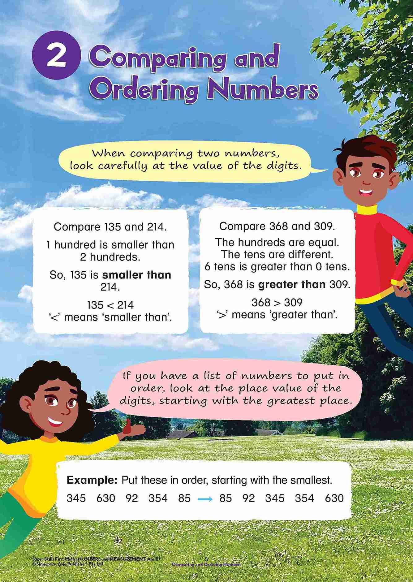Super Skills First Maths NUMBERS AND MEASUREMENT Age 8+ Years
