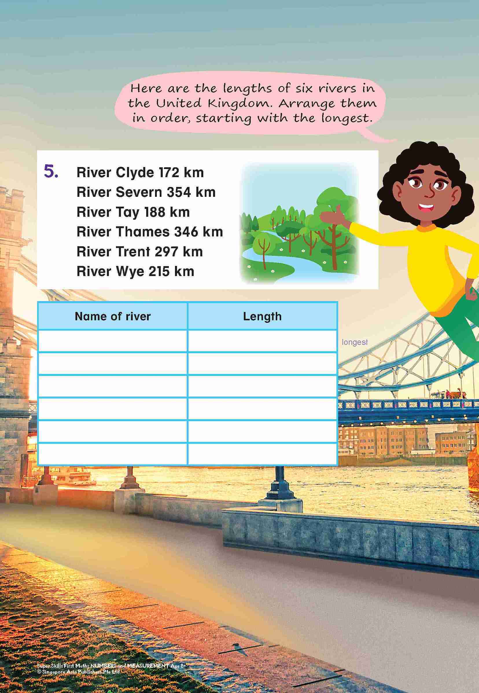 Super Skills First Maths NUMBERS AND MEASUREMENT Age 8+ Years