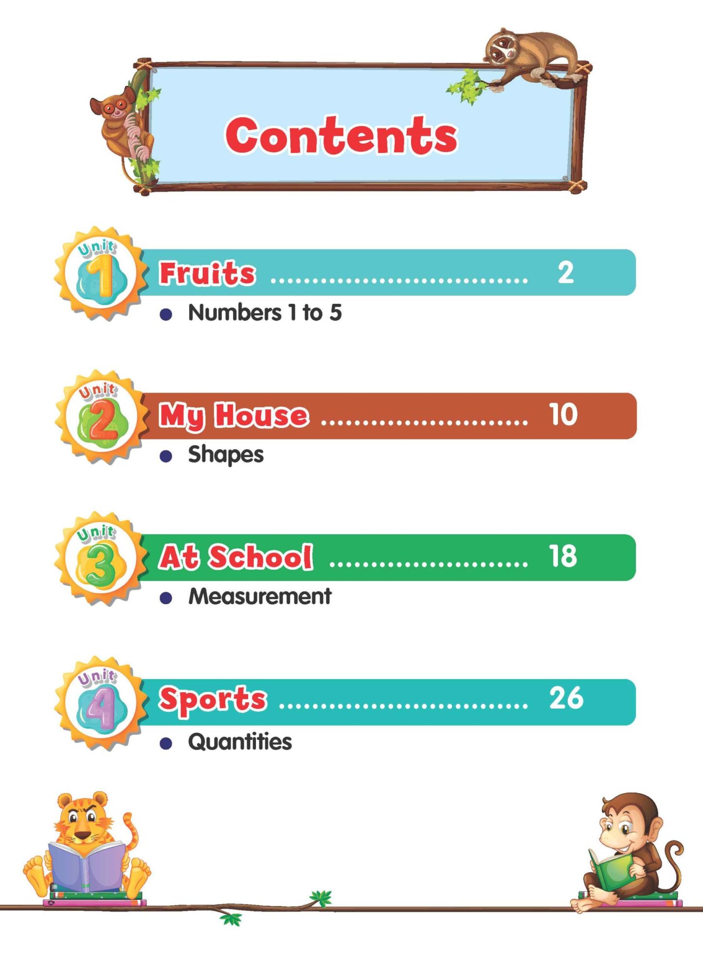 Rainbow Maths Student Book Nursery A