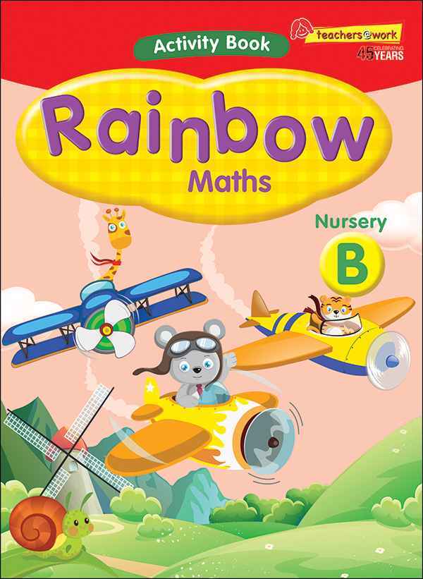 Rainbow Maths Activity Book Nursery B