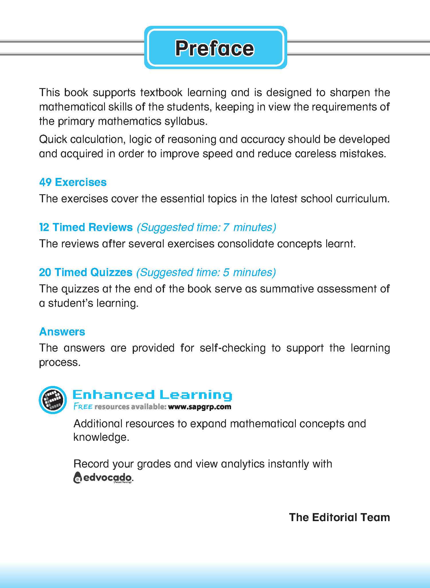 LEARNING+ Mathematics Speed & Accuracy Training Book 4