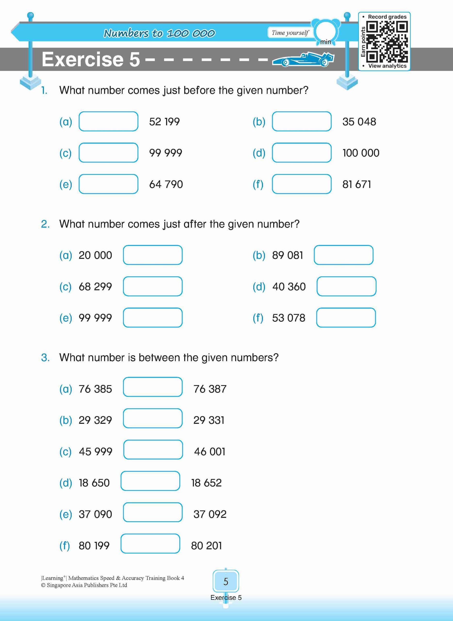 LEARNING+ Mathematics Speed & Accuracy Training Book 4