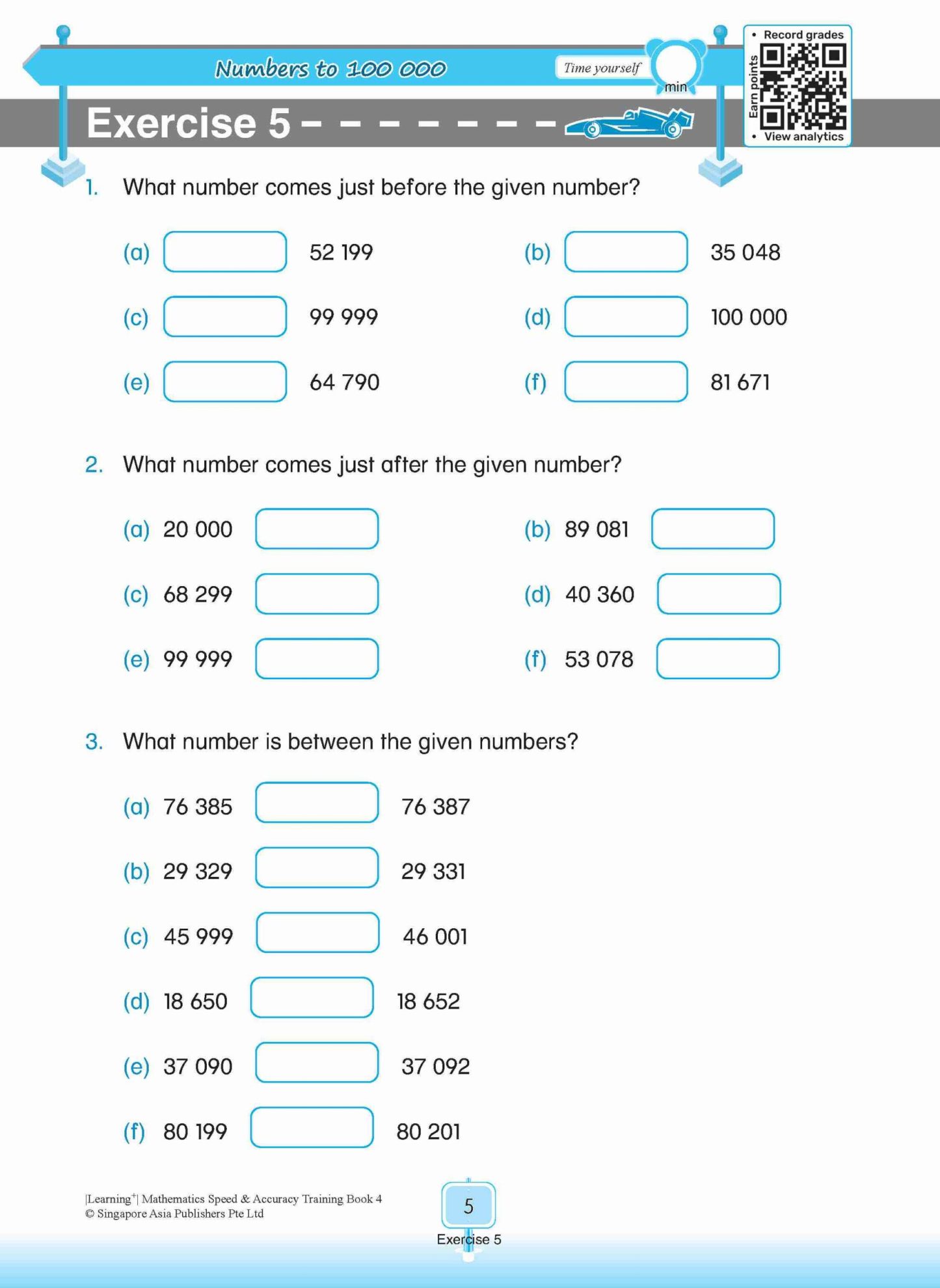 LEARNING+ Mathematics Speed & Accuracy Training Book 4