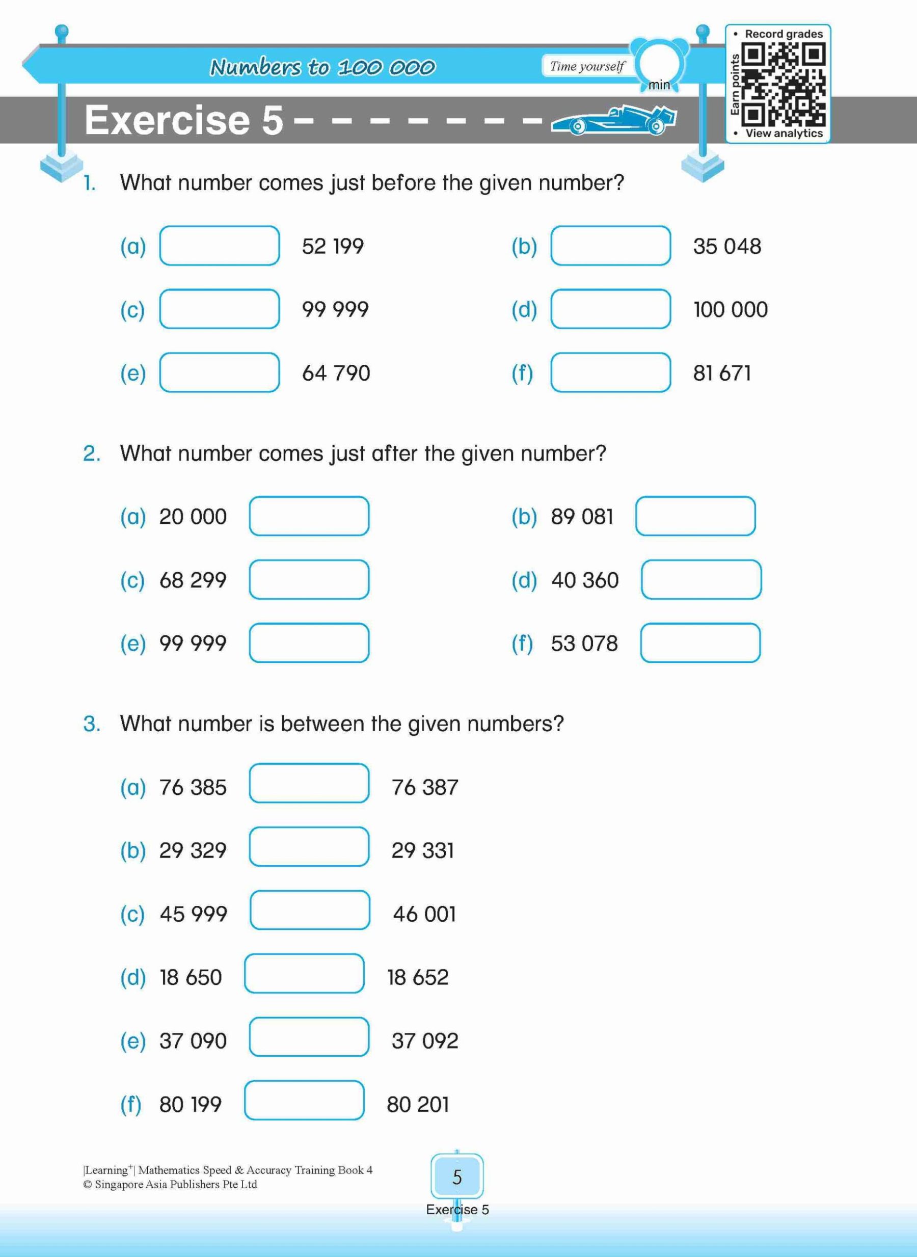 LEARNING+ Mathematics Speed & Accuracy Training Book 4