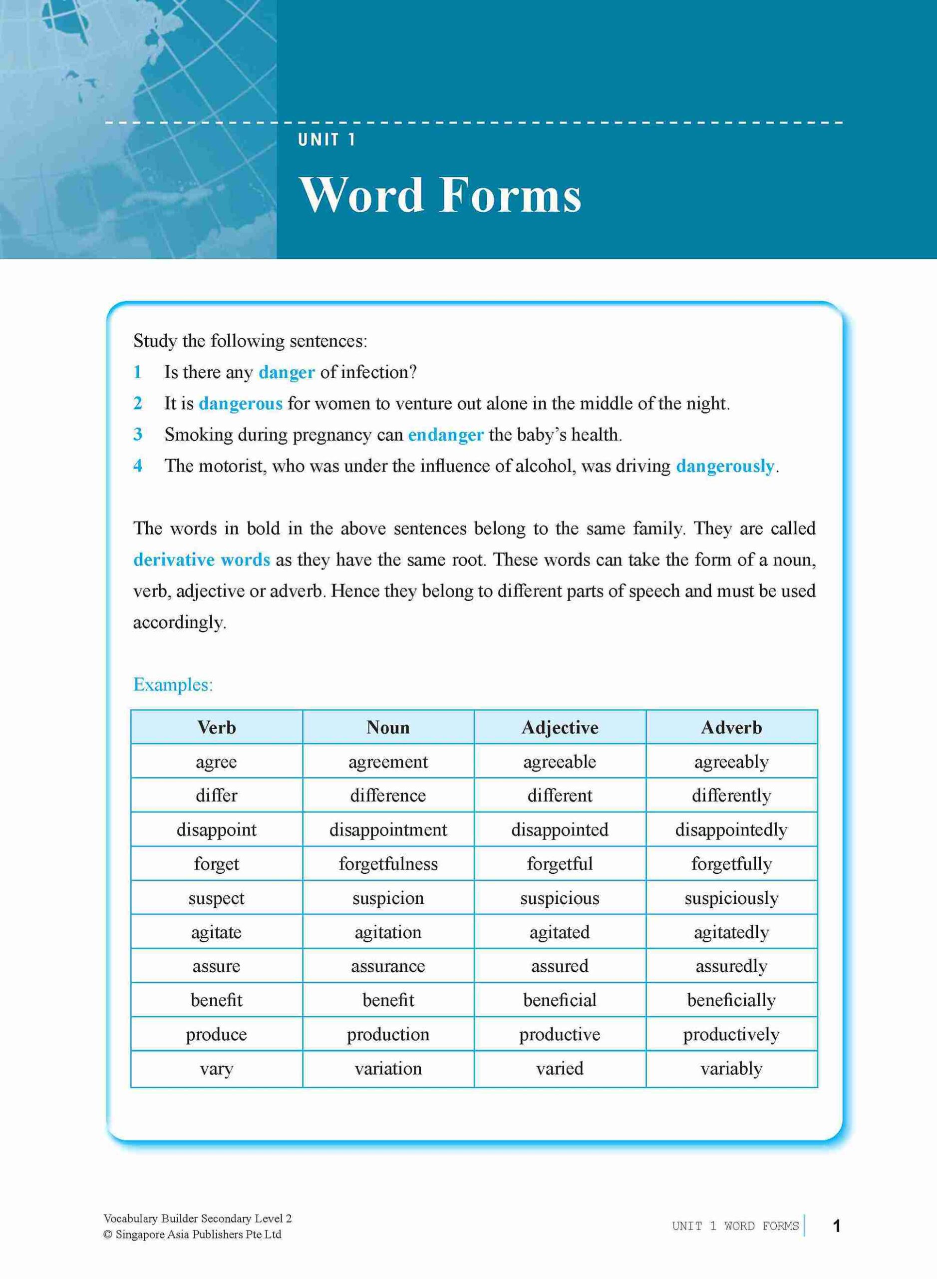 Vocabulary Builder Secondary Level 2