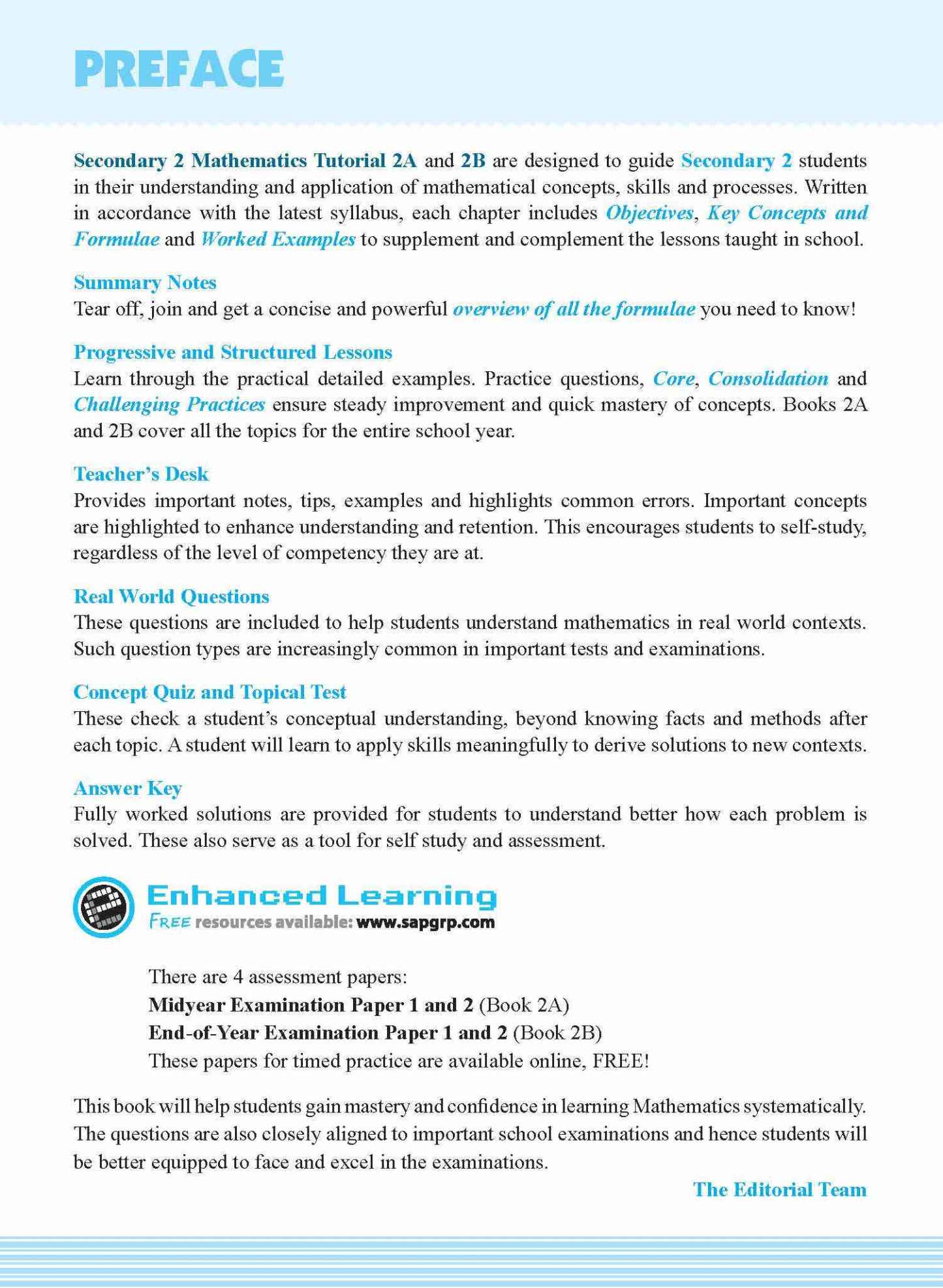 Secondary 2 Mathematics Tutorial 2A [G3]