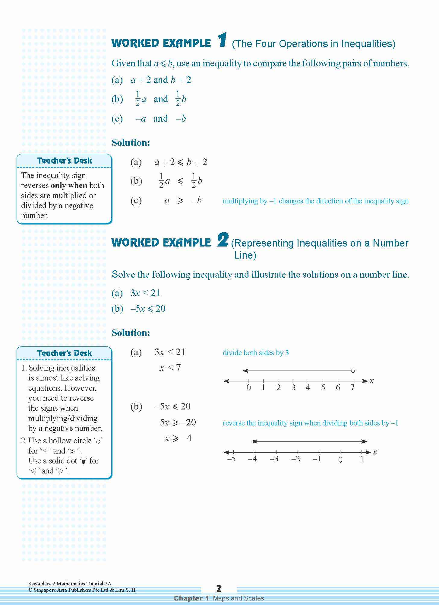 Secondary 2 Mathematics Tutorial 2A [G3]