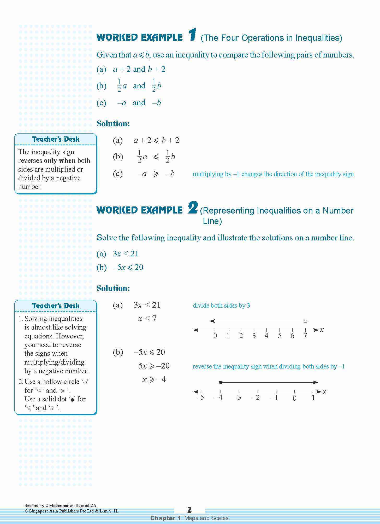 Secondary 2 Mathematics Tutorial 2A [G3]