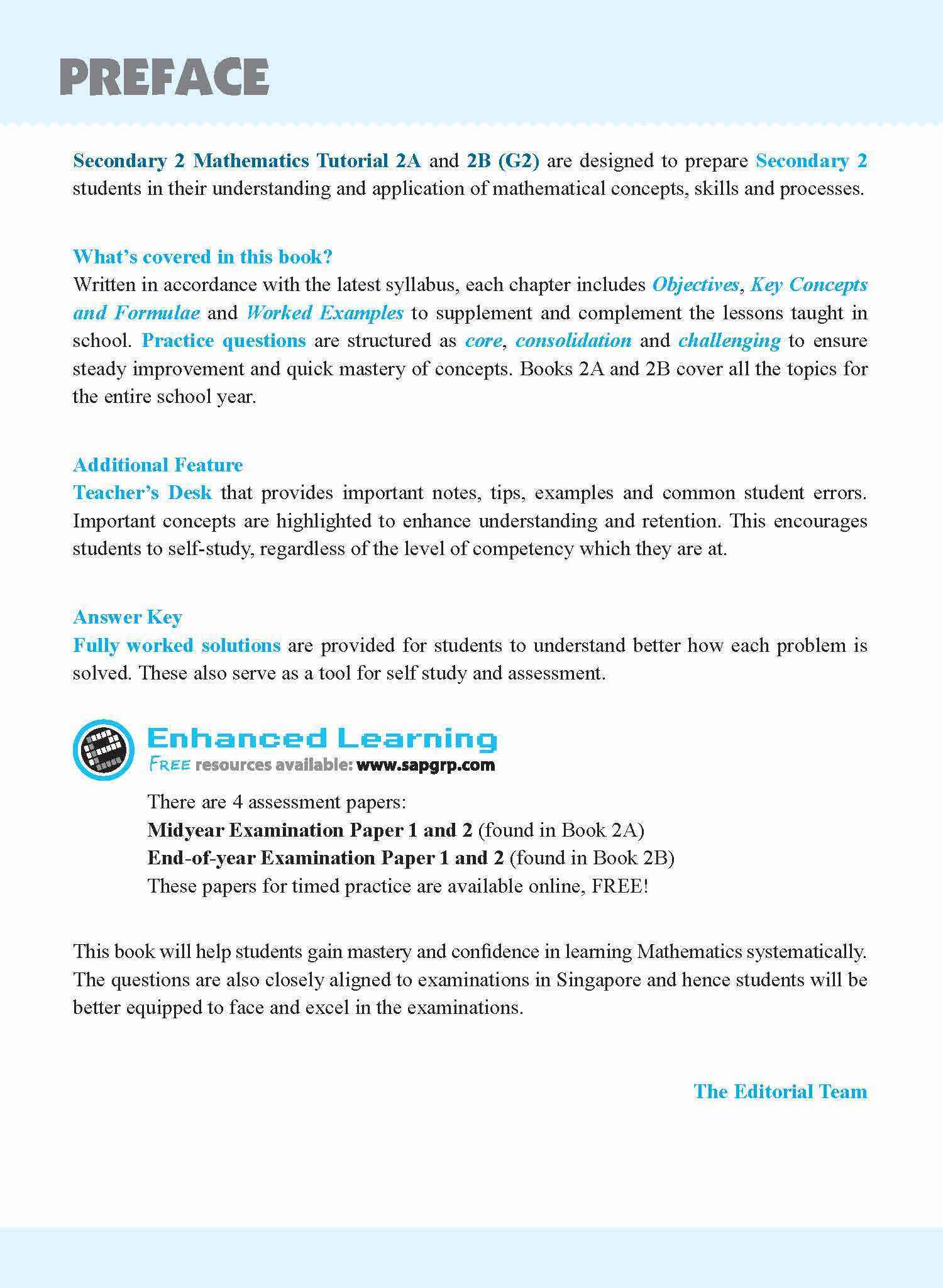 Secondary 2 Mathematics Tutorial 2B [G2]