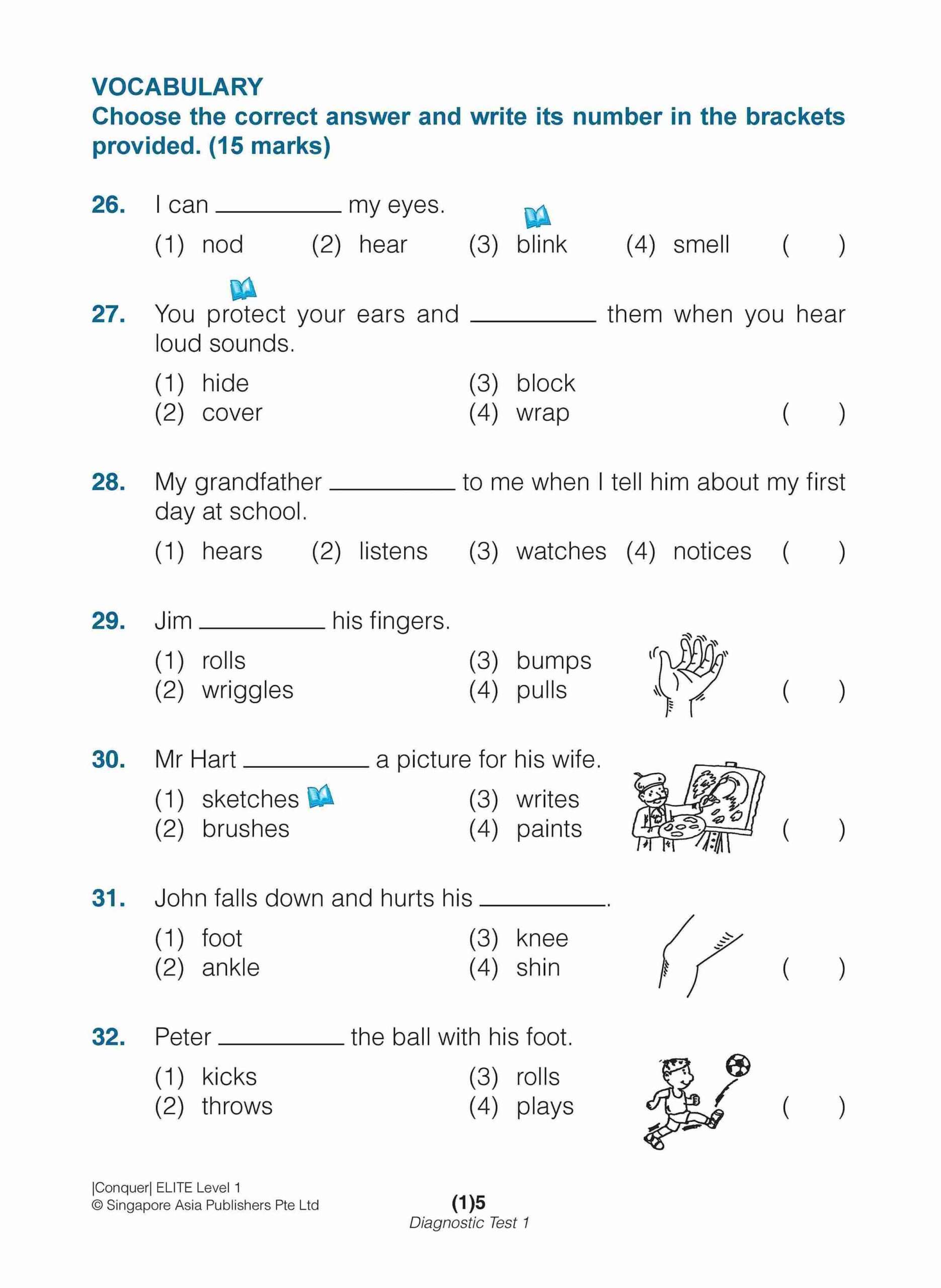 Conquer ELITE (English Language In-depth Tests and Evaluation) PRIMARY LEVEL 1