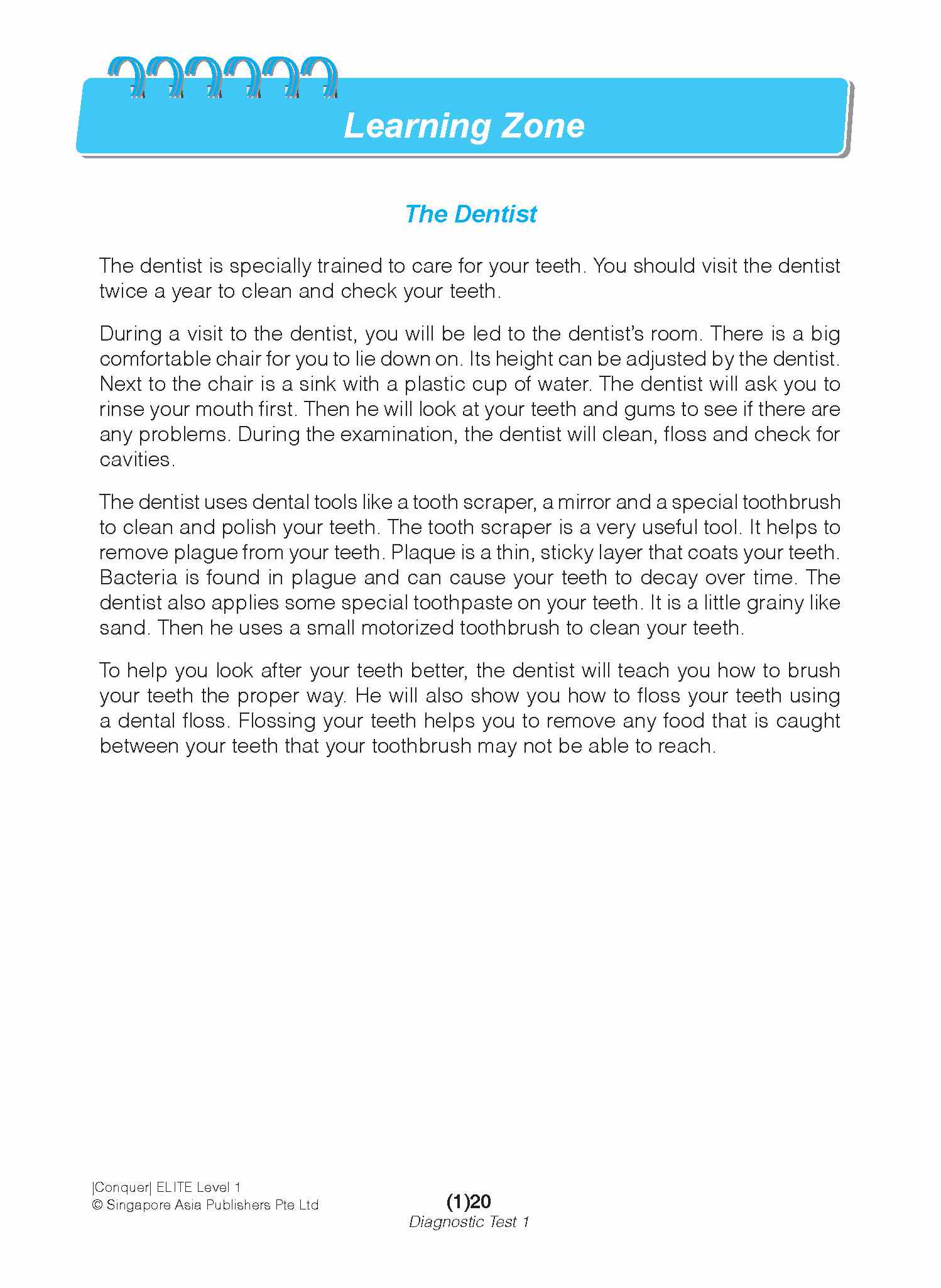 Conquer ELITE (English Language In-depth Tests and Evaluation) PRIMARY LEVEL 1
