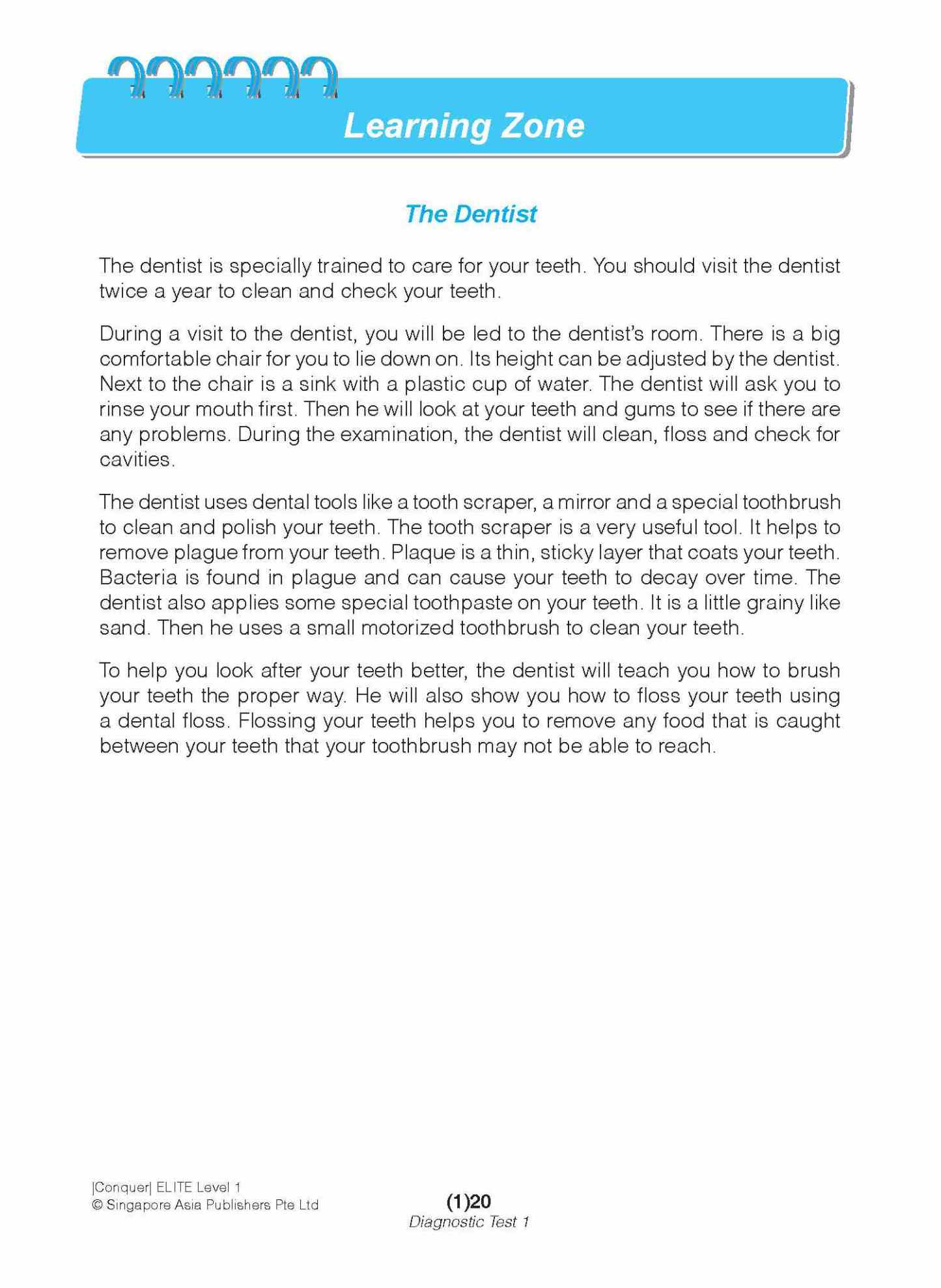 Conquer ELITE (English Language In-depth Tests and Evaluation) PRIMARY LEVEL 1