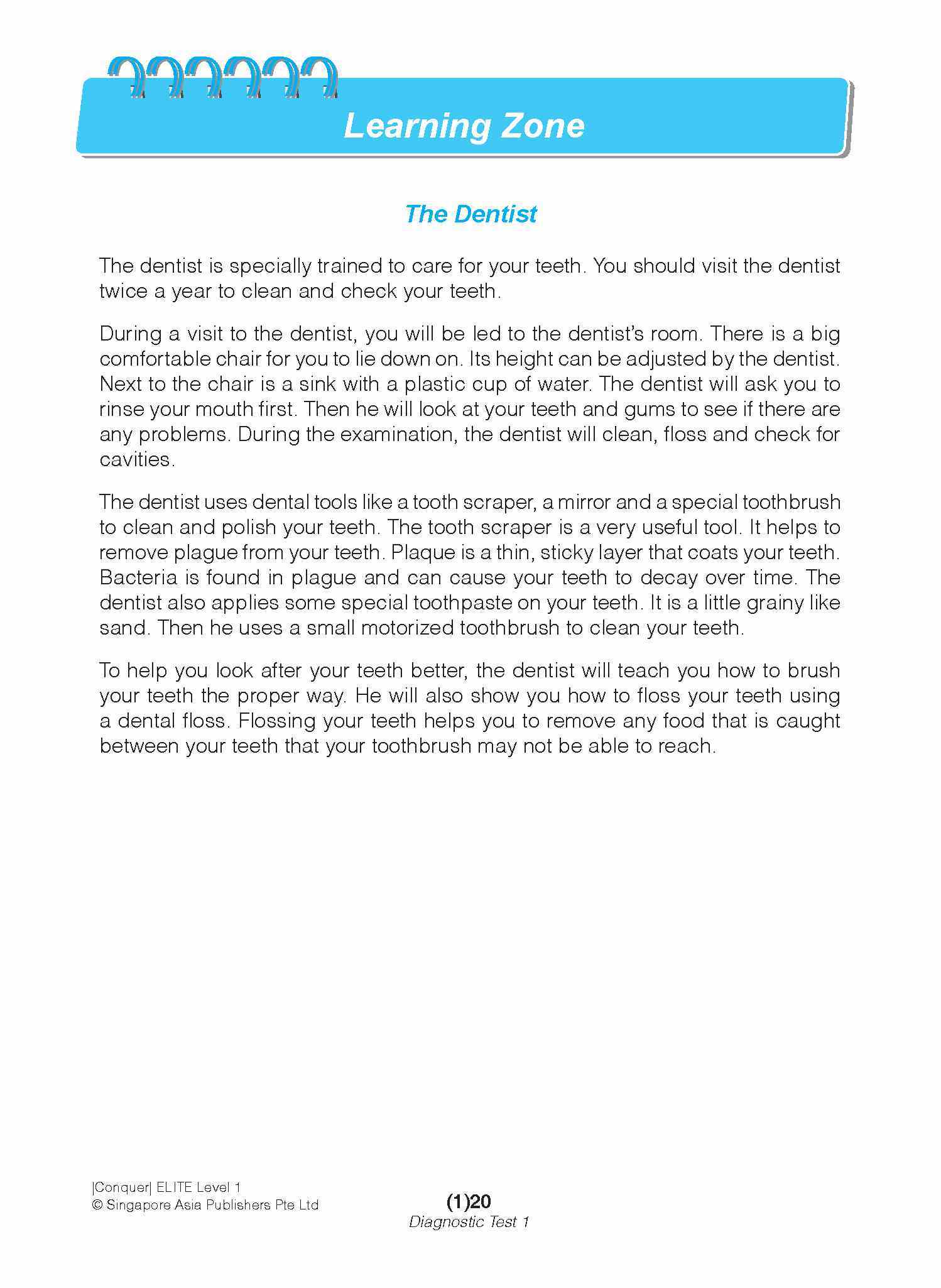 Conquer ELITE (English Language In-depth Tests and Evaluation) PRIMARY LEVEL 1