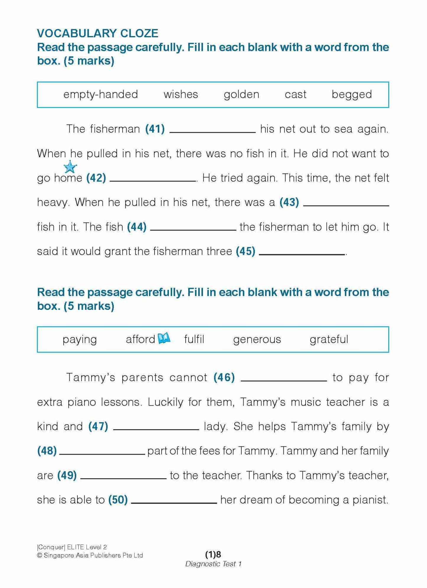 Conquer ELITE (English Language In-depth Tests and Evaluation) PRIMARY LEVEL 2