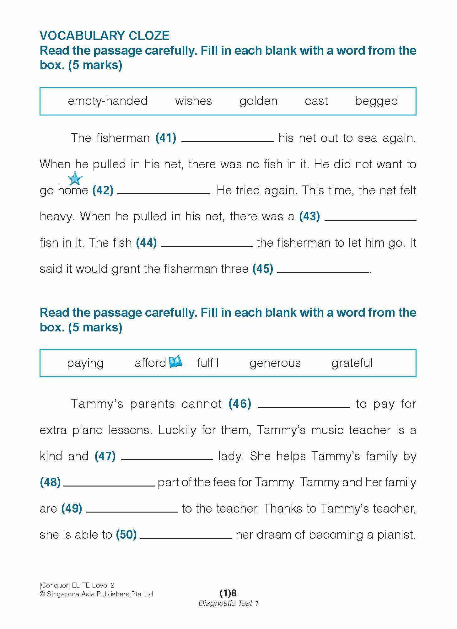 Conquer ELITE (English Language In-depth Tests and Evaluation) PRIMARY LEVEL 2