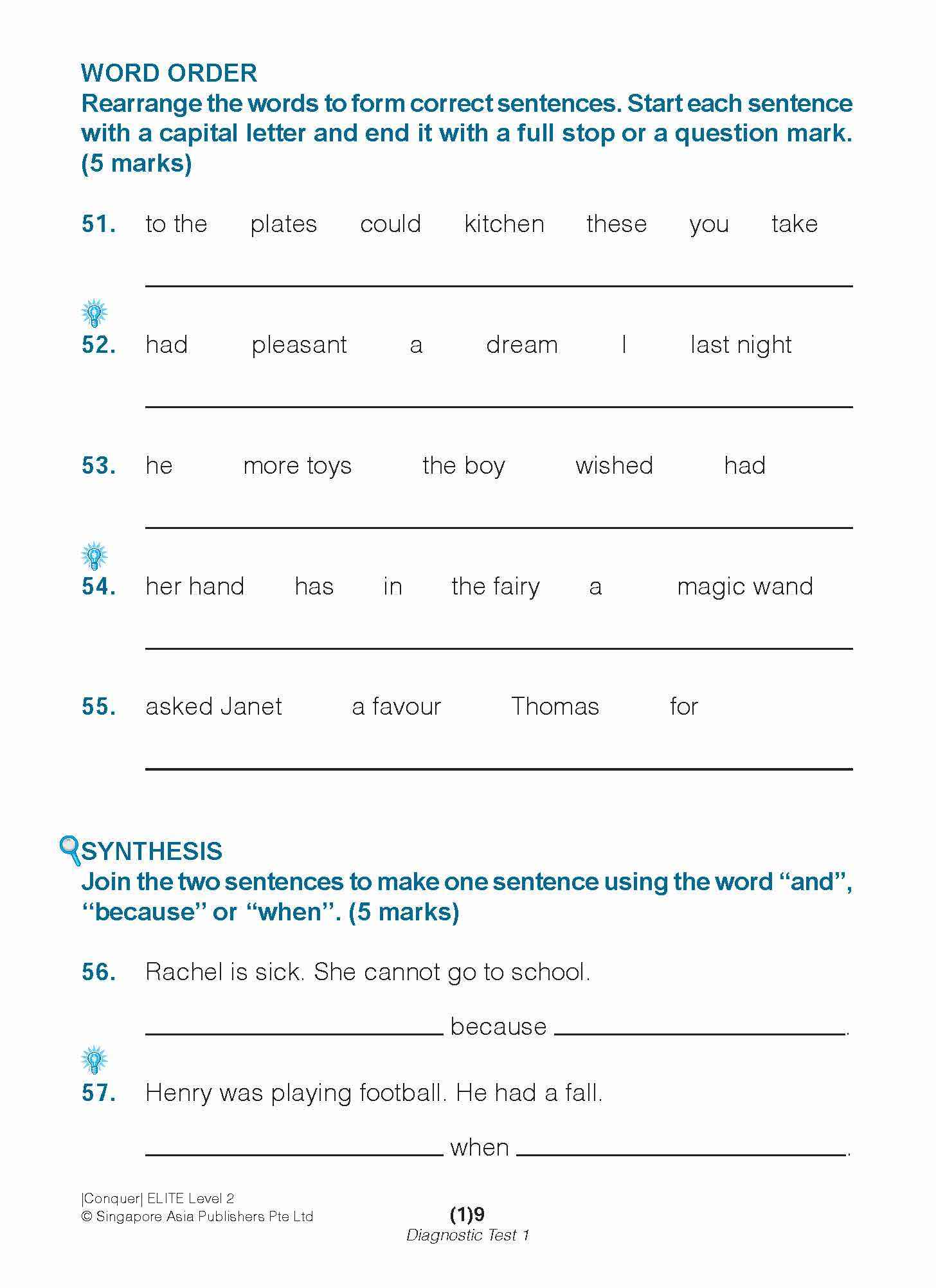 Conquer ELITE (English Language In-depth Tests and Evaluation) PRIMARY LEVEL 2