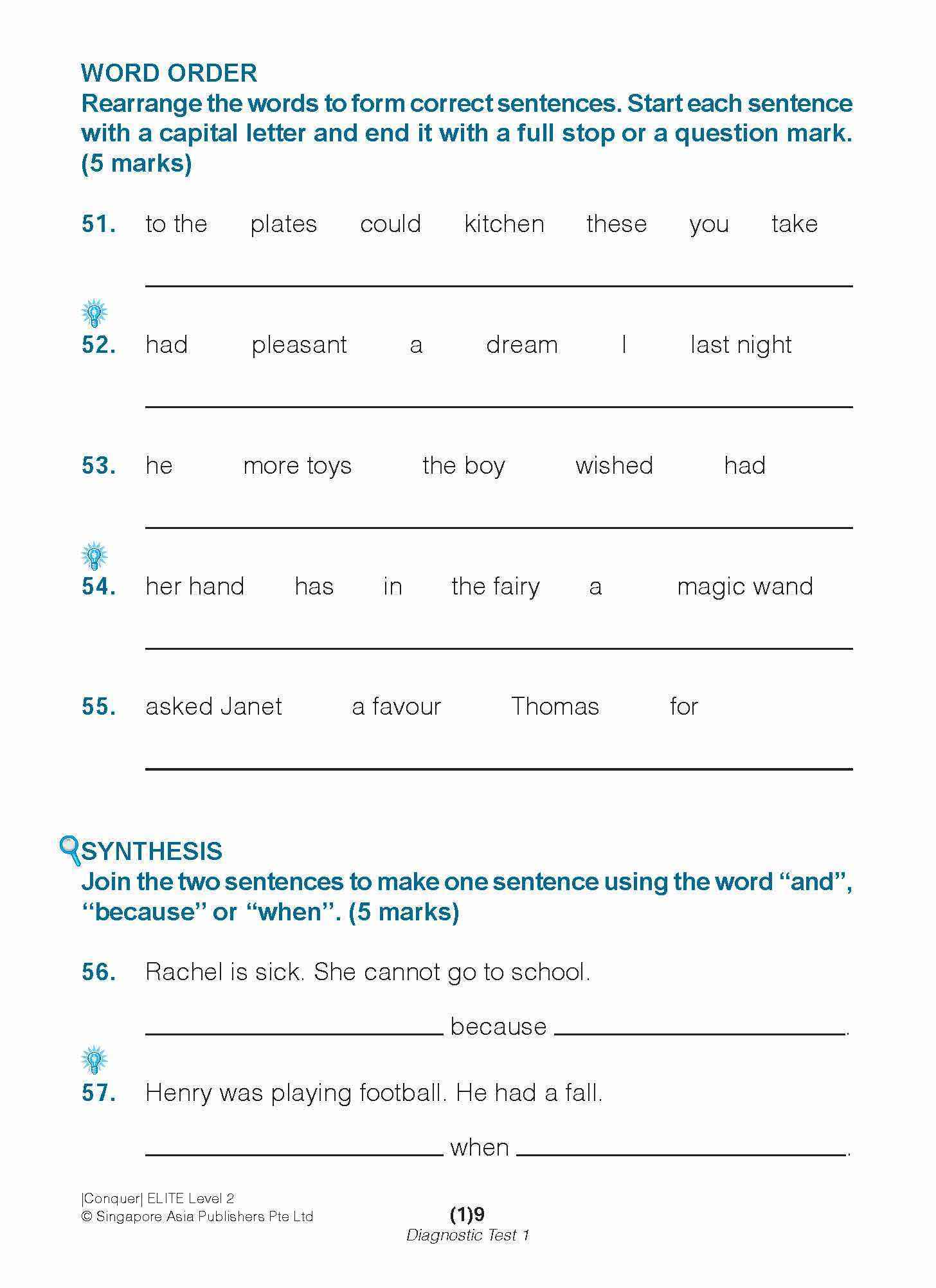 Conquer ELITE (English Language In-depth Tests and Evaluation) PRIMARY LEVEL 2
