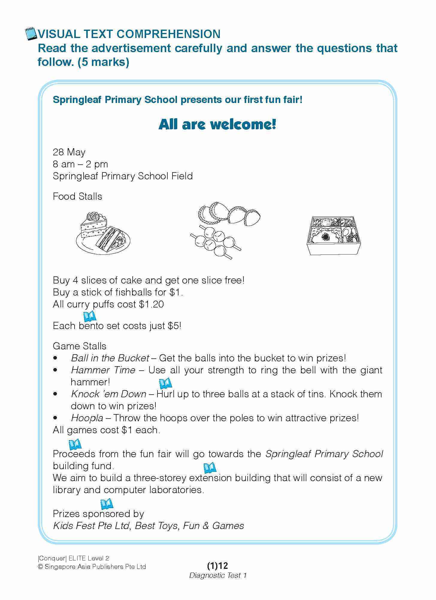 Conquer ELITE (English Language In-depth Tests and Evaluation) PRIMARY LEVEL 2