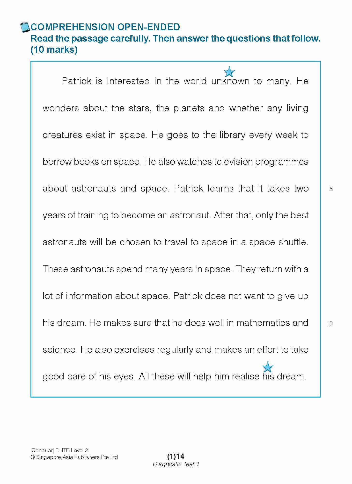 Conquer ELITE (English Language In-depth Tests and Evaluation) PRIMARY LEVEL 2