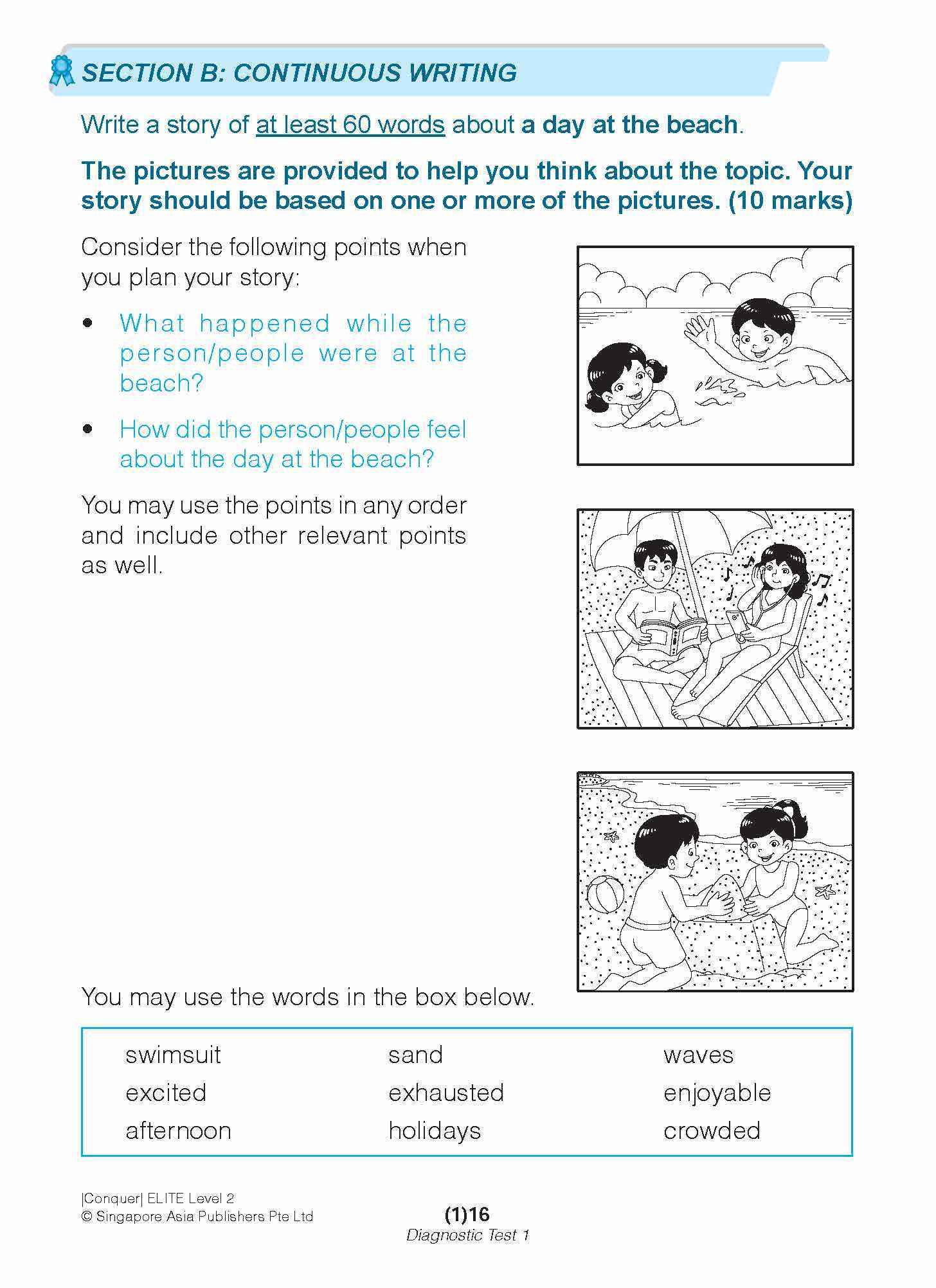 Conquer ELITE (English Language In-depth Tests and Evaluation) PRIMARY LEVEL 2