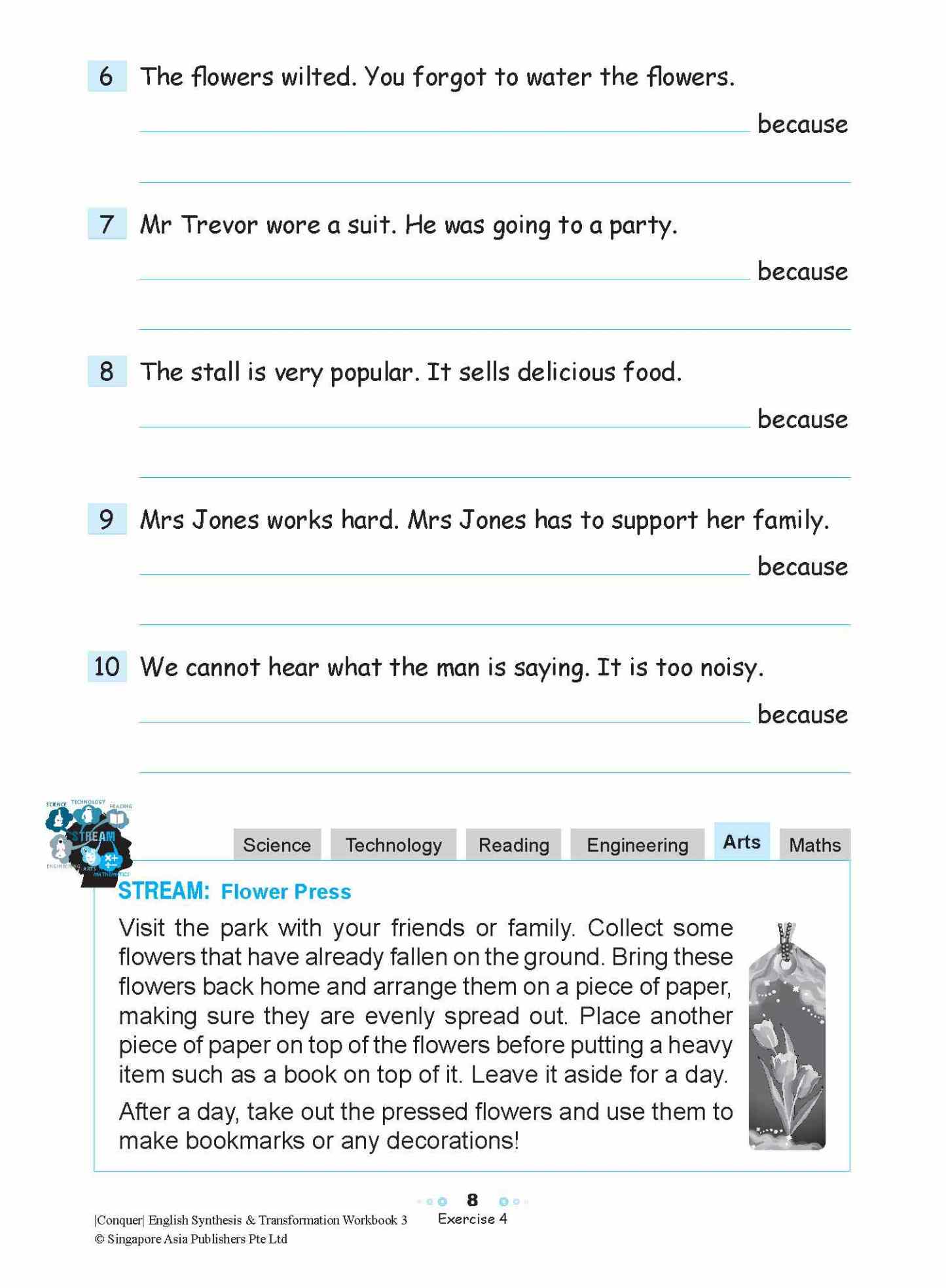 Conquer English Synthesis & Transformation Workbook 3