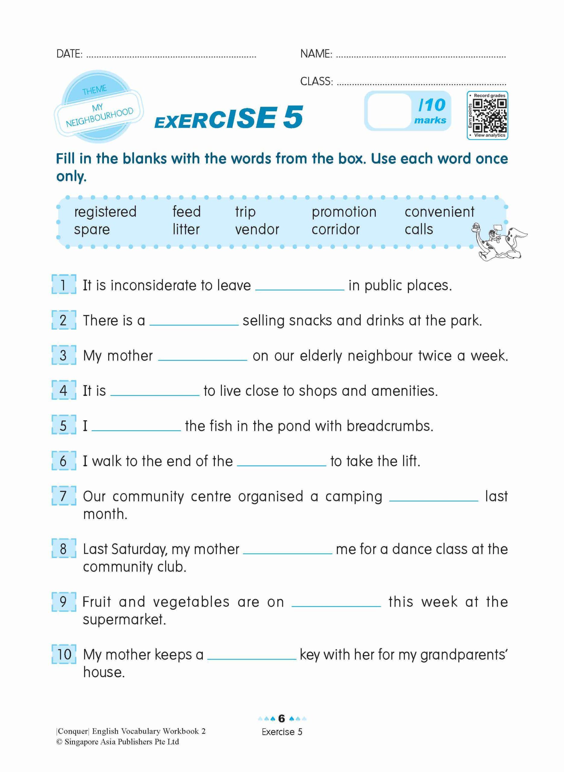 Conquer English Vocabulary Workbook 2