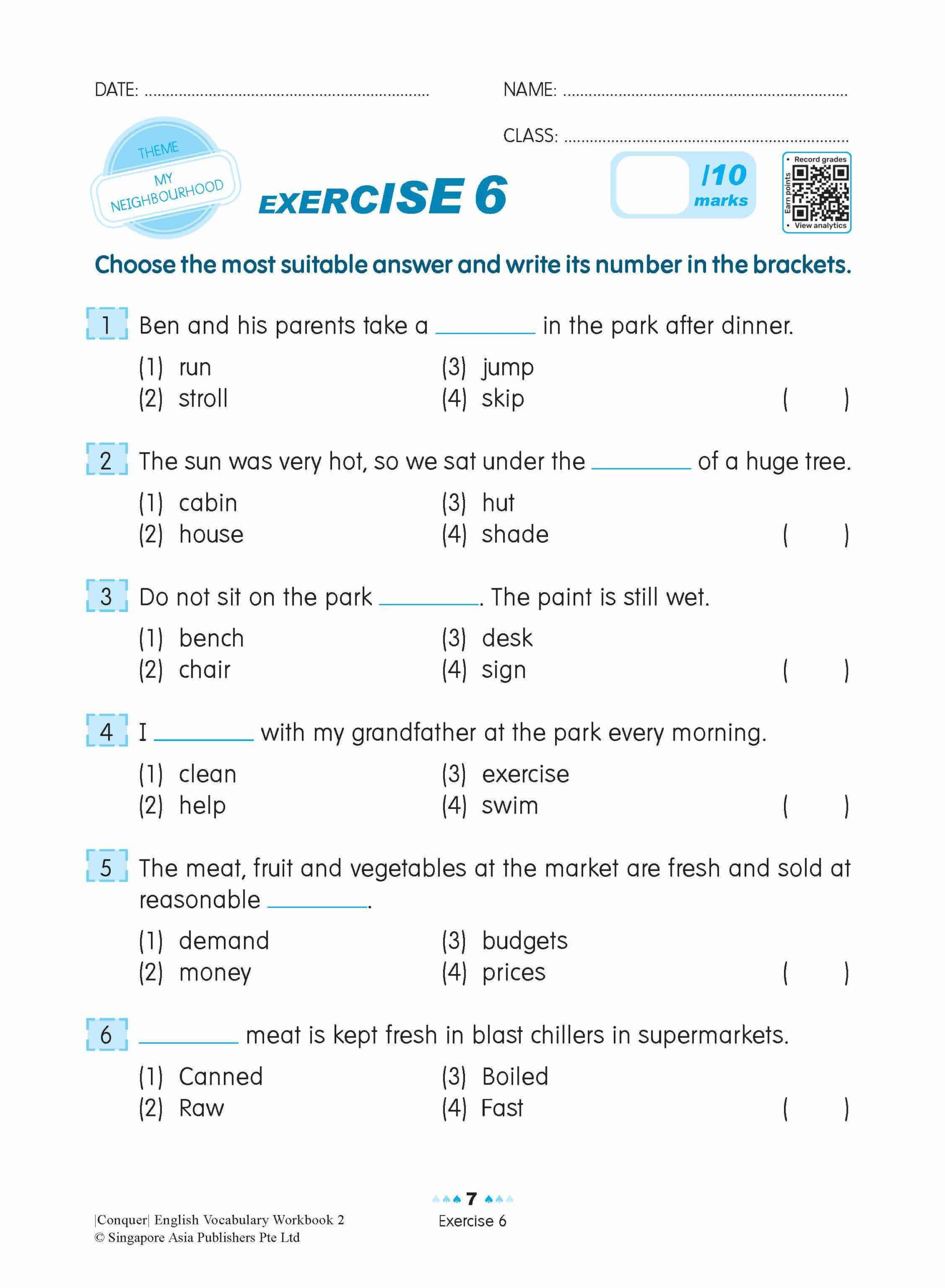 Conquer English Vocabulary Workbook 2