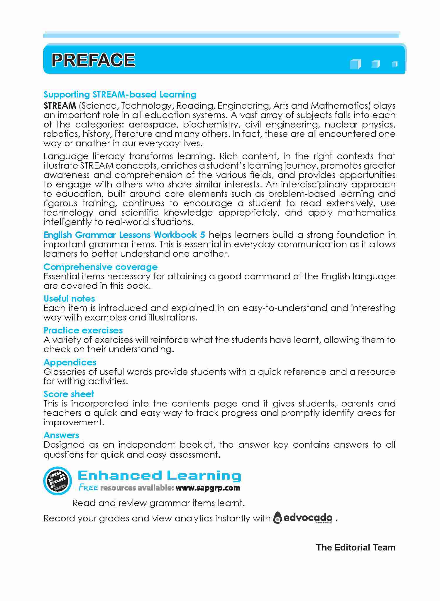 ENGLISH GRAMMAR LESSONS Workbook 5