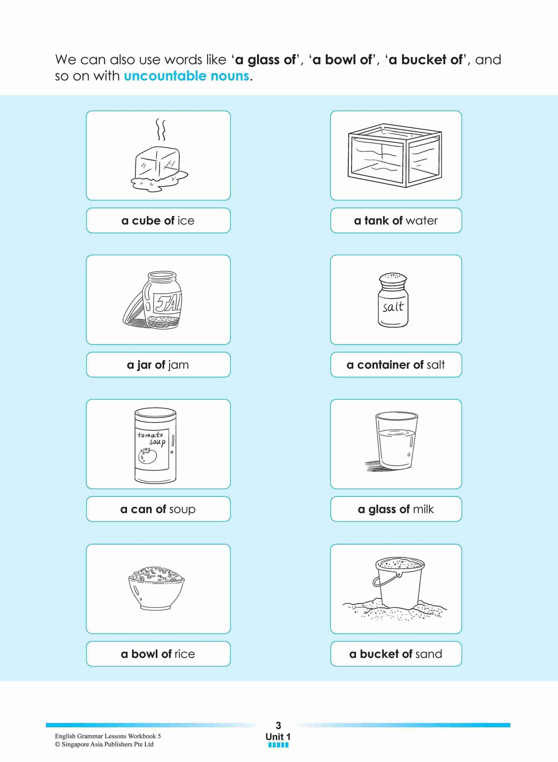 ENGLISH GRAMMAR LESSONS Workbook 5