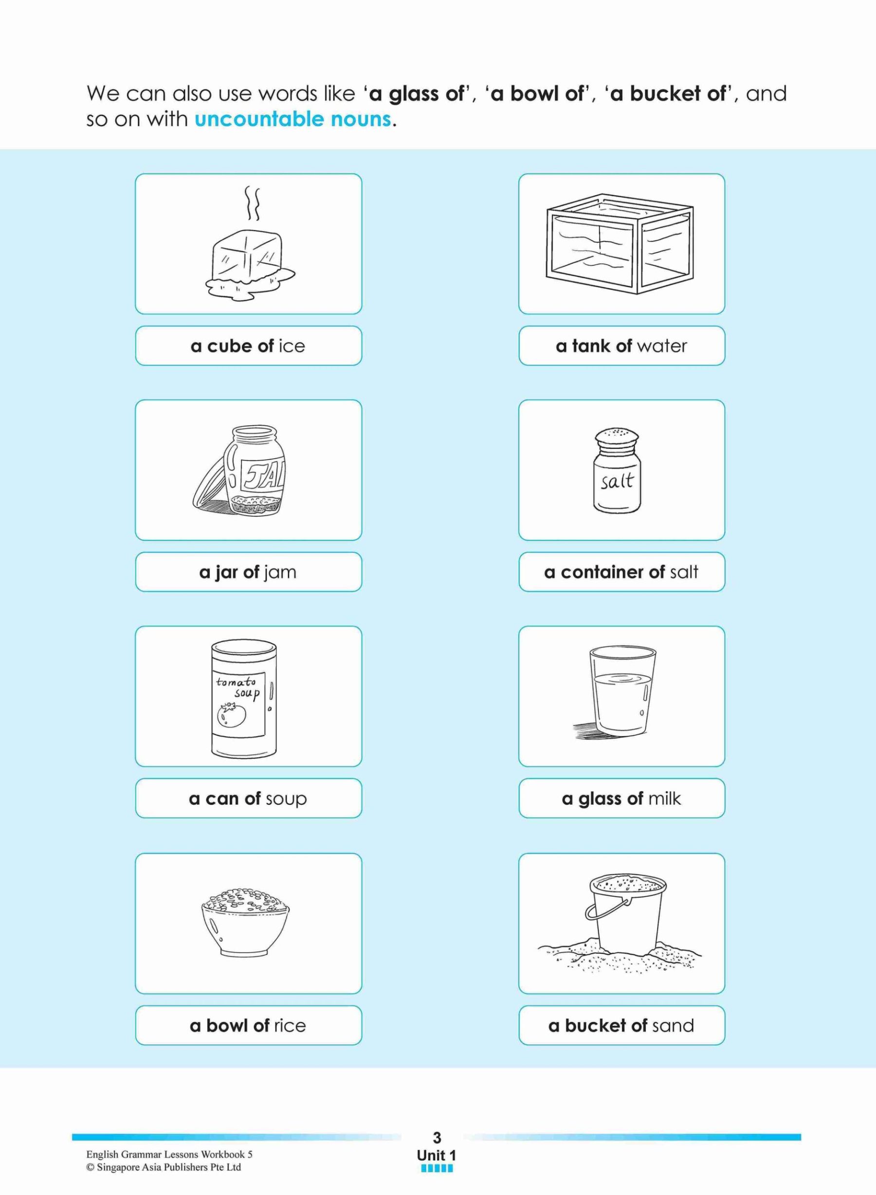 ENGLISH GRAMMAR LESSONS Workbook 5