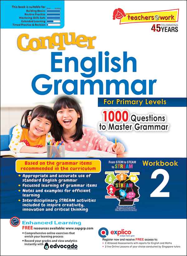 Conquer English Grammar Workbook 2