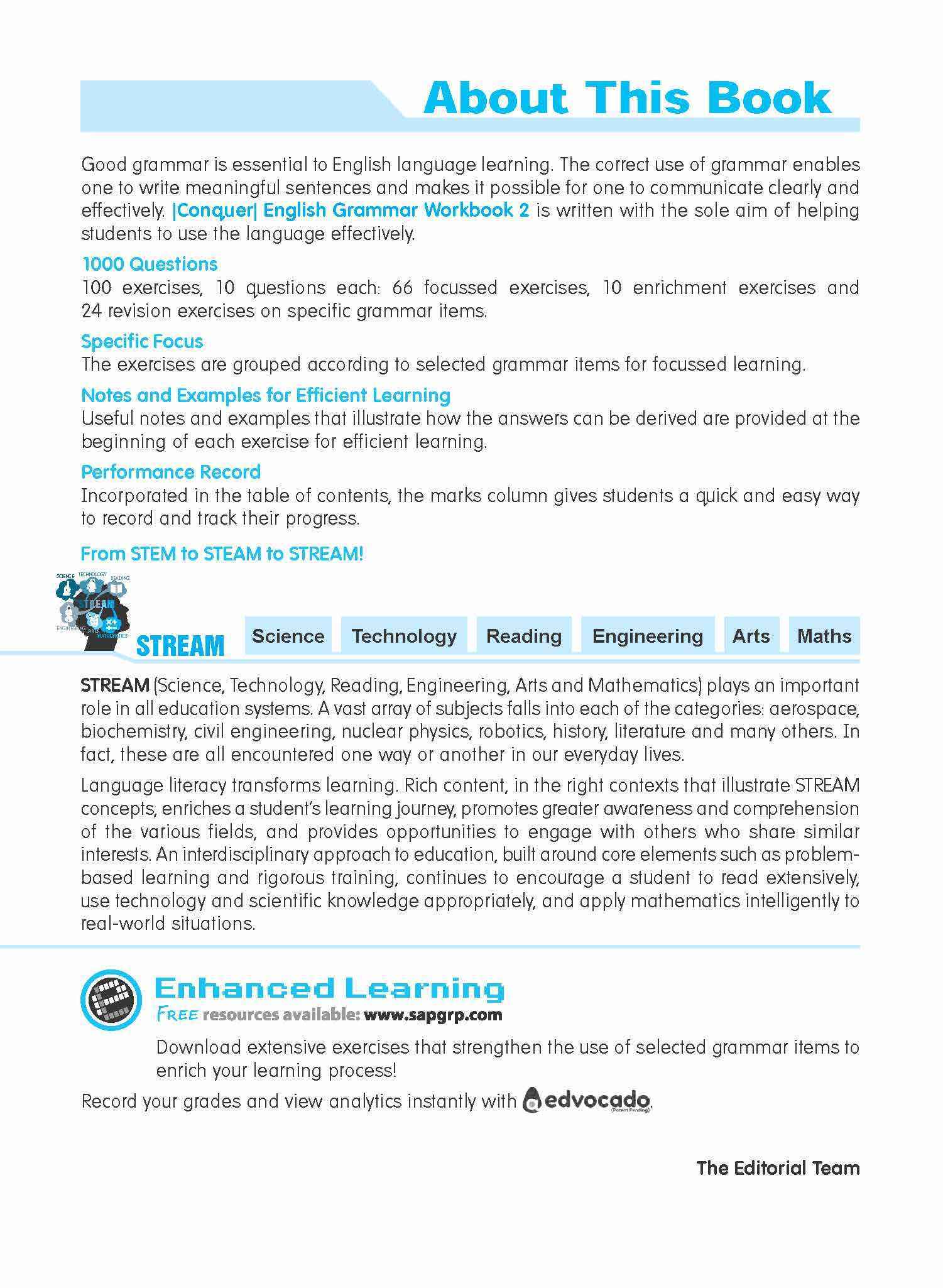 Conquer English Grammar Workbook 2