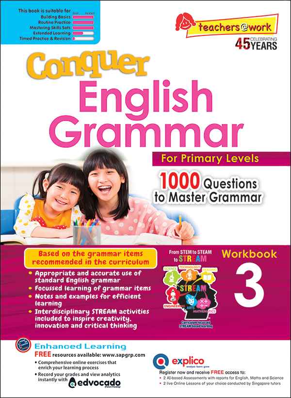 Conquer English Grammar Workbook 3