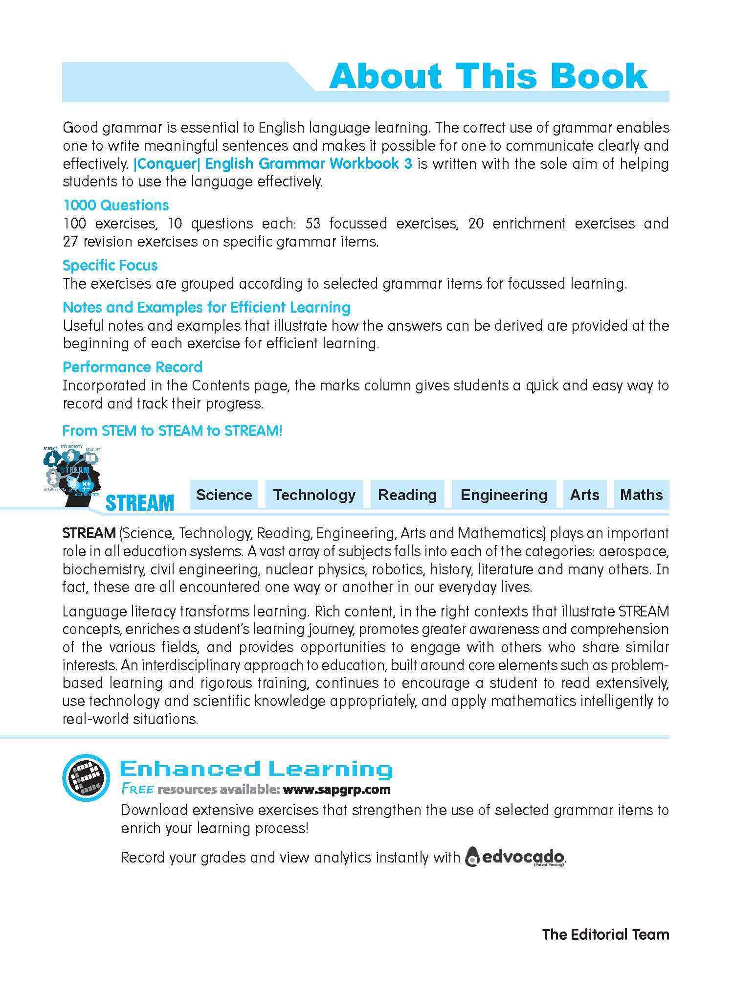 Conquer English Grammar Workbook 3