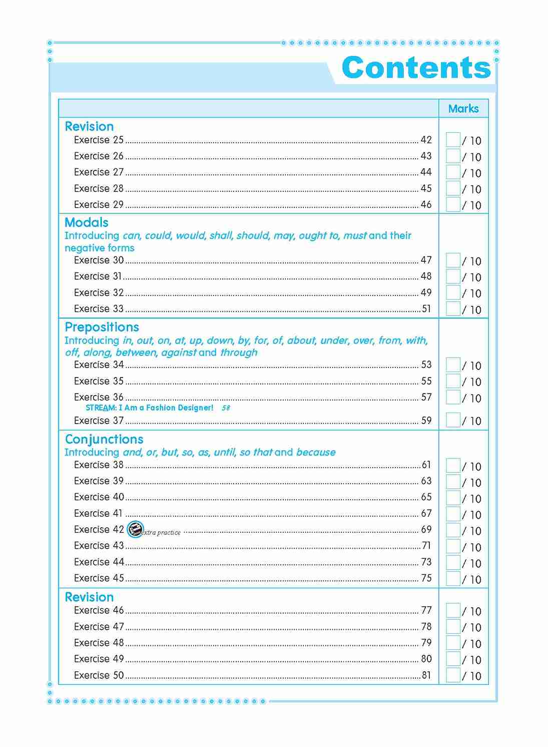 Conquer English Grammar Workbook 3