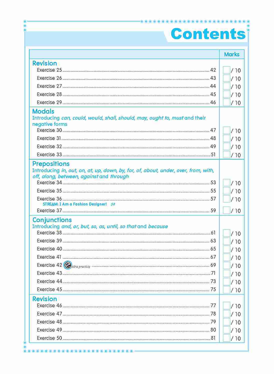Conquer English Grammar Workbook 3