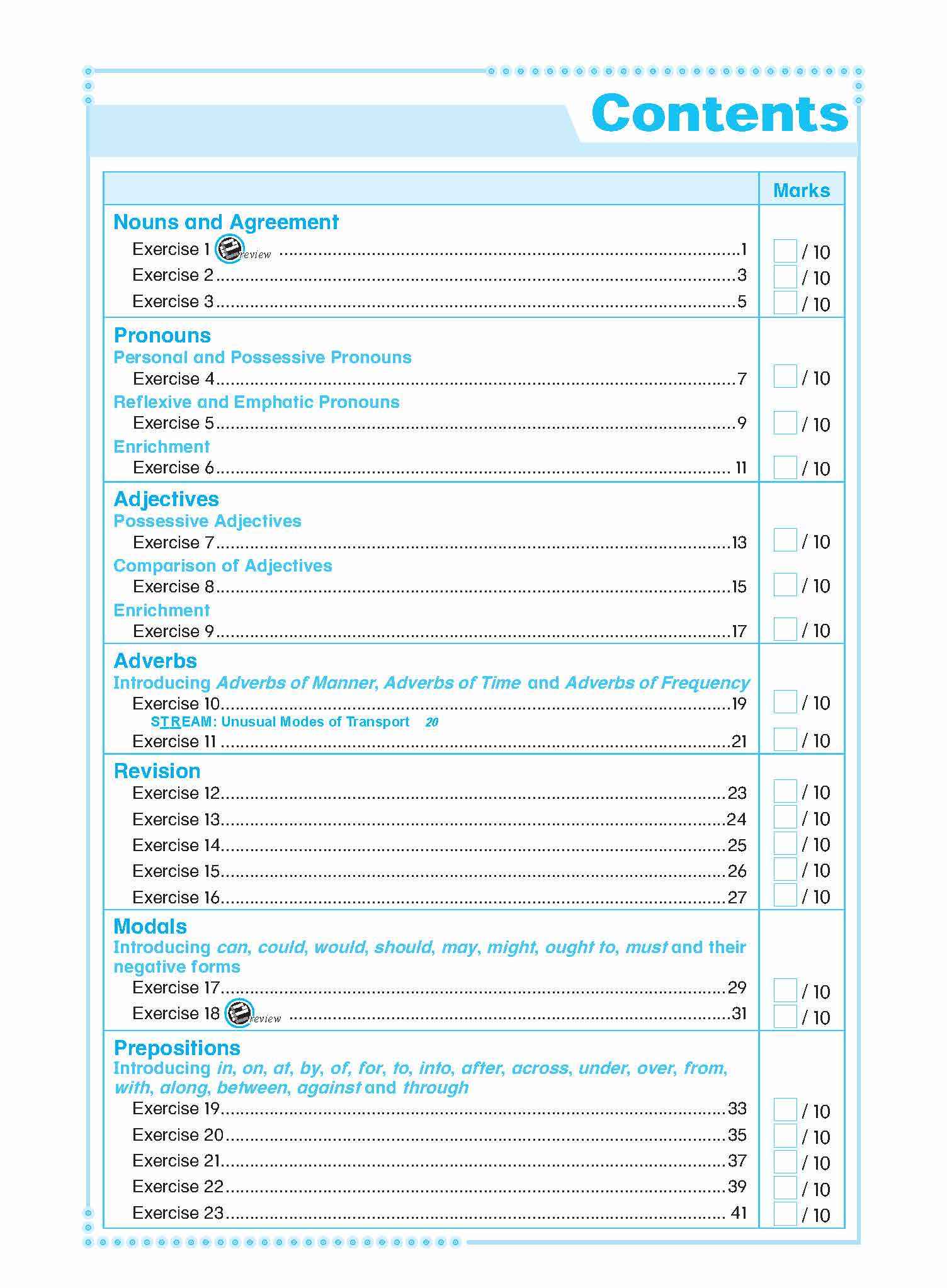 Conquer English Grammar Workbook 4