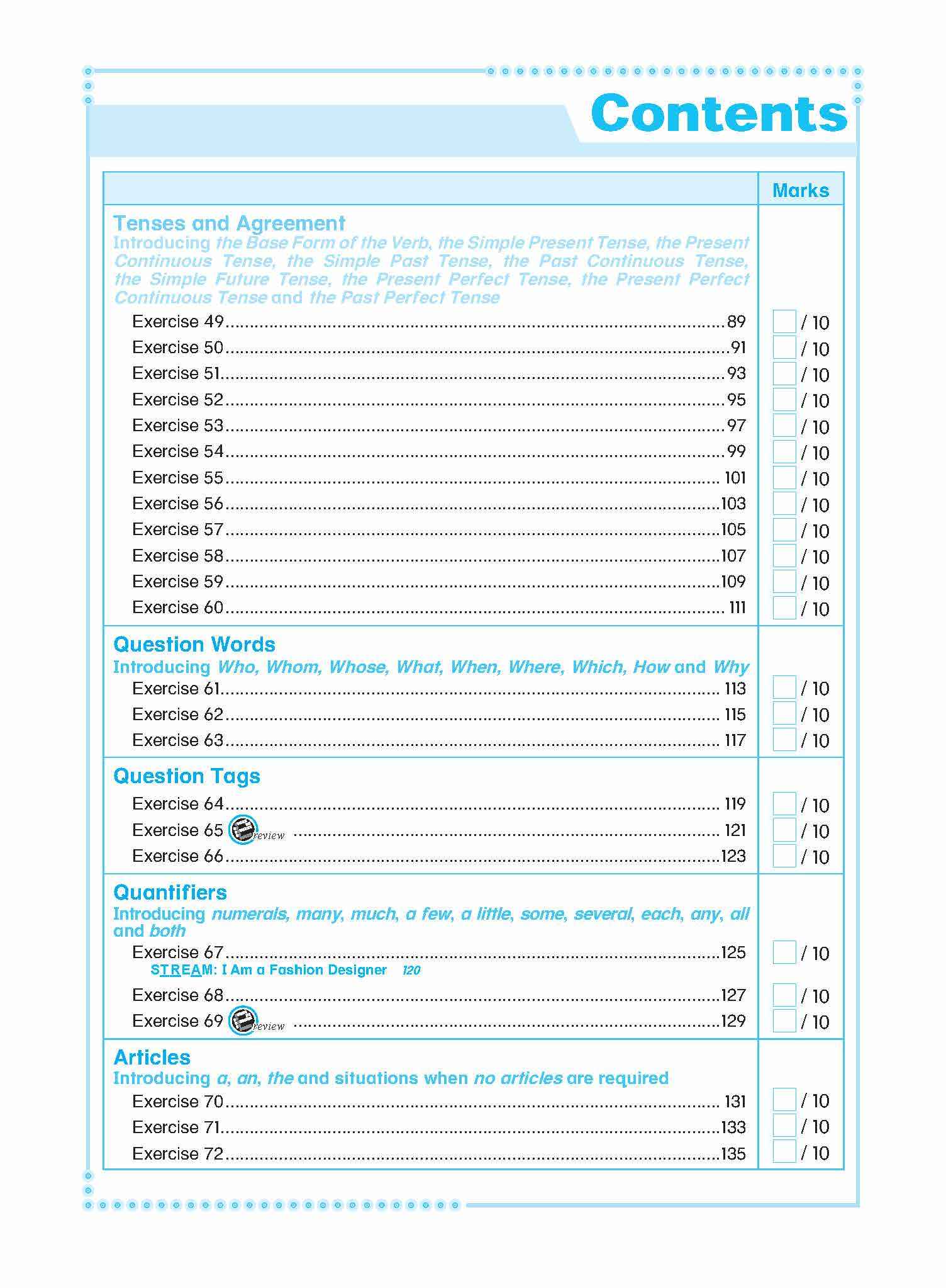 Conquer English Grammar Workbook 4