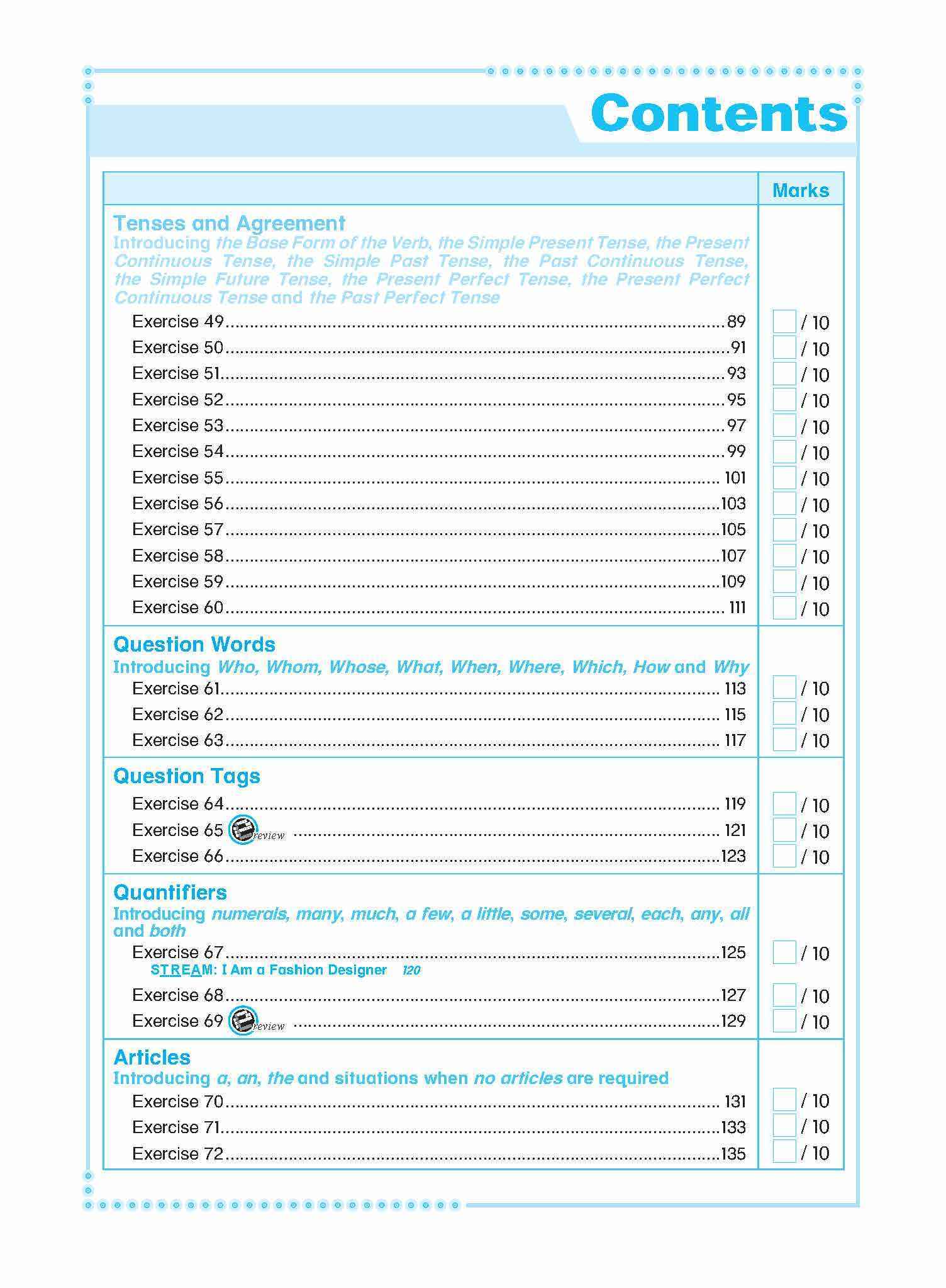 Conquer English Grammar Workbook 4