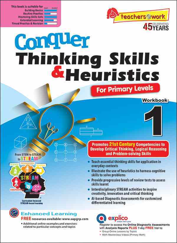 Conquer Thinking Skills & Heuristics Workbook 1