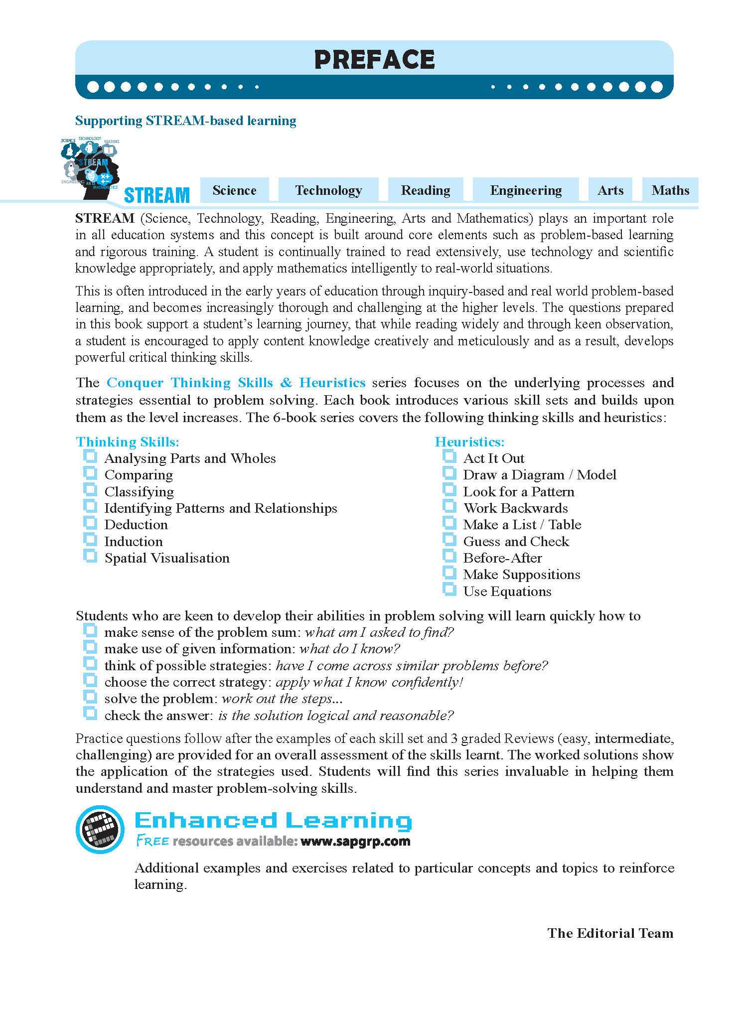 Conquer Thinking Skills & Heuristics Workbook 1