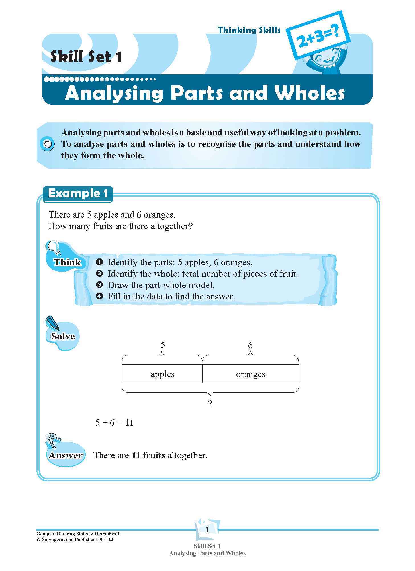 Conquer Thinking Skills & Heuristics Workbook 1