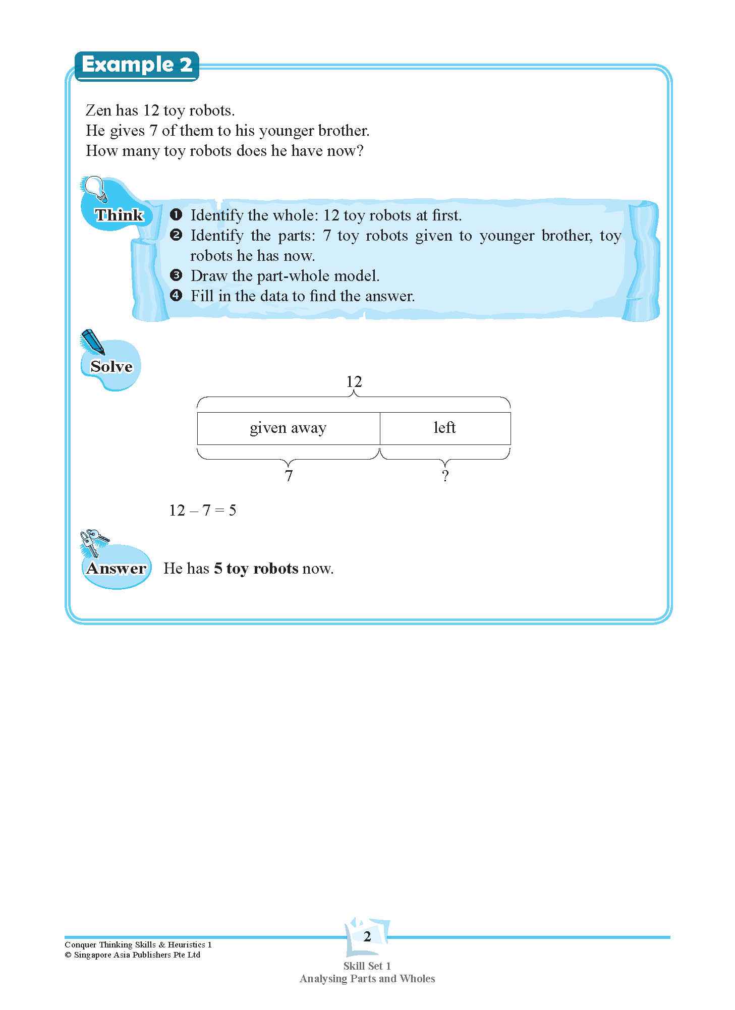 Conquer Thinking Skills & Heuristics Workbook 1
