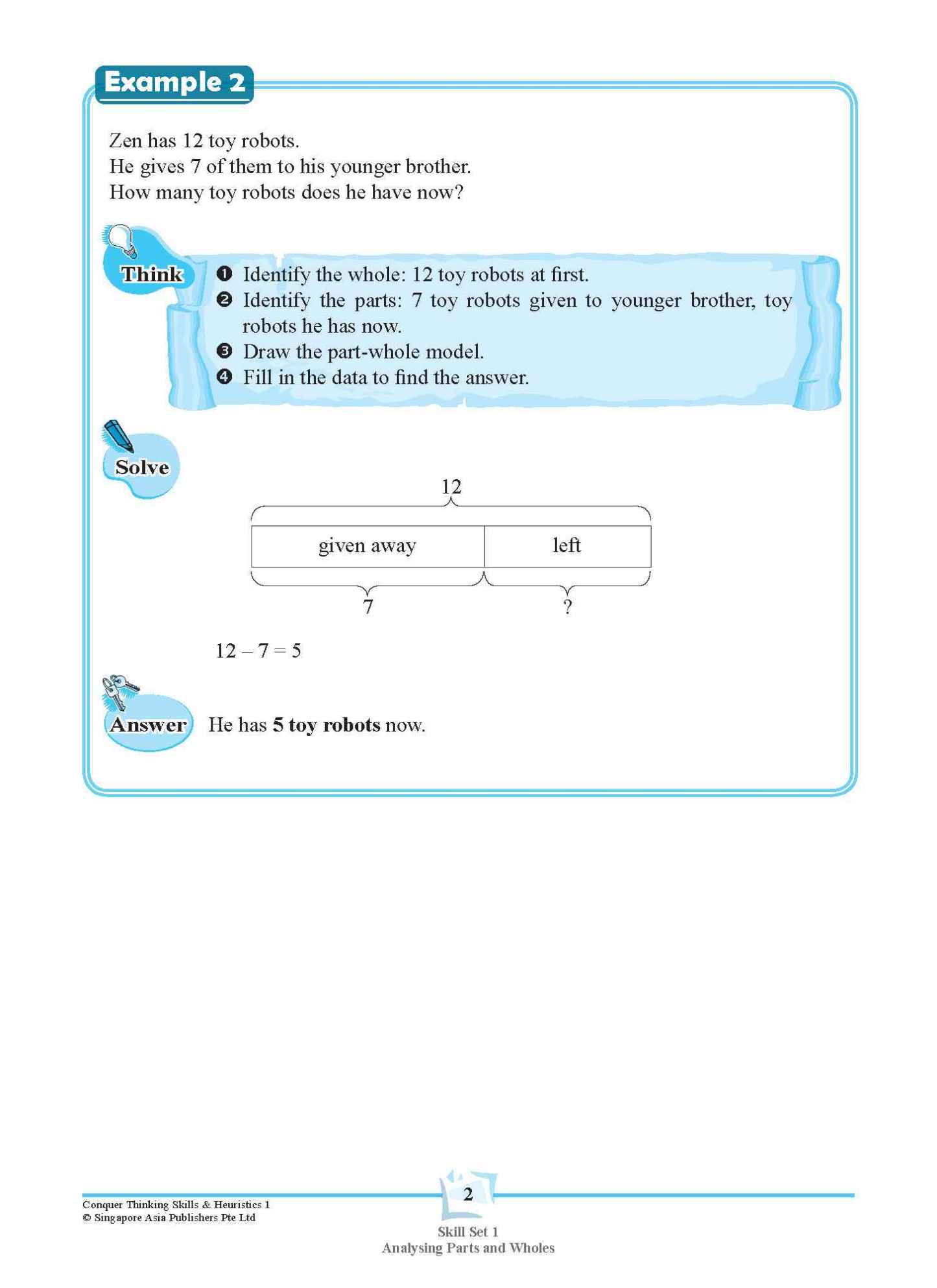 Conquer Thinking Skills & Heuristics Workbook 1