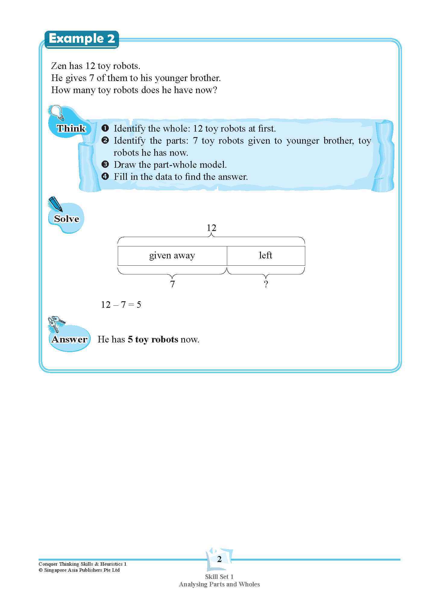 Conquer Thinking Skills & Heuristics Workbook 1